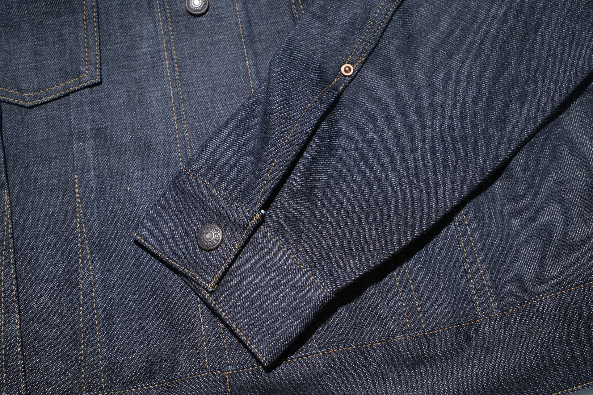 Stevenson Overall Co. 14.5oz 'Maverick Rider' Denim Jacket (Indigo)