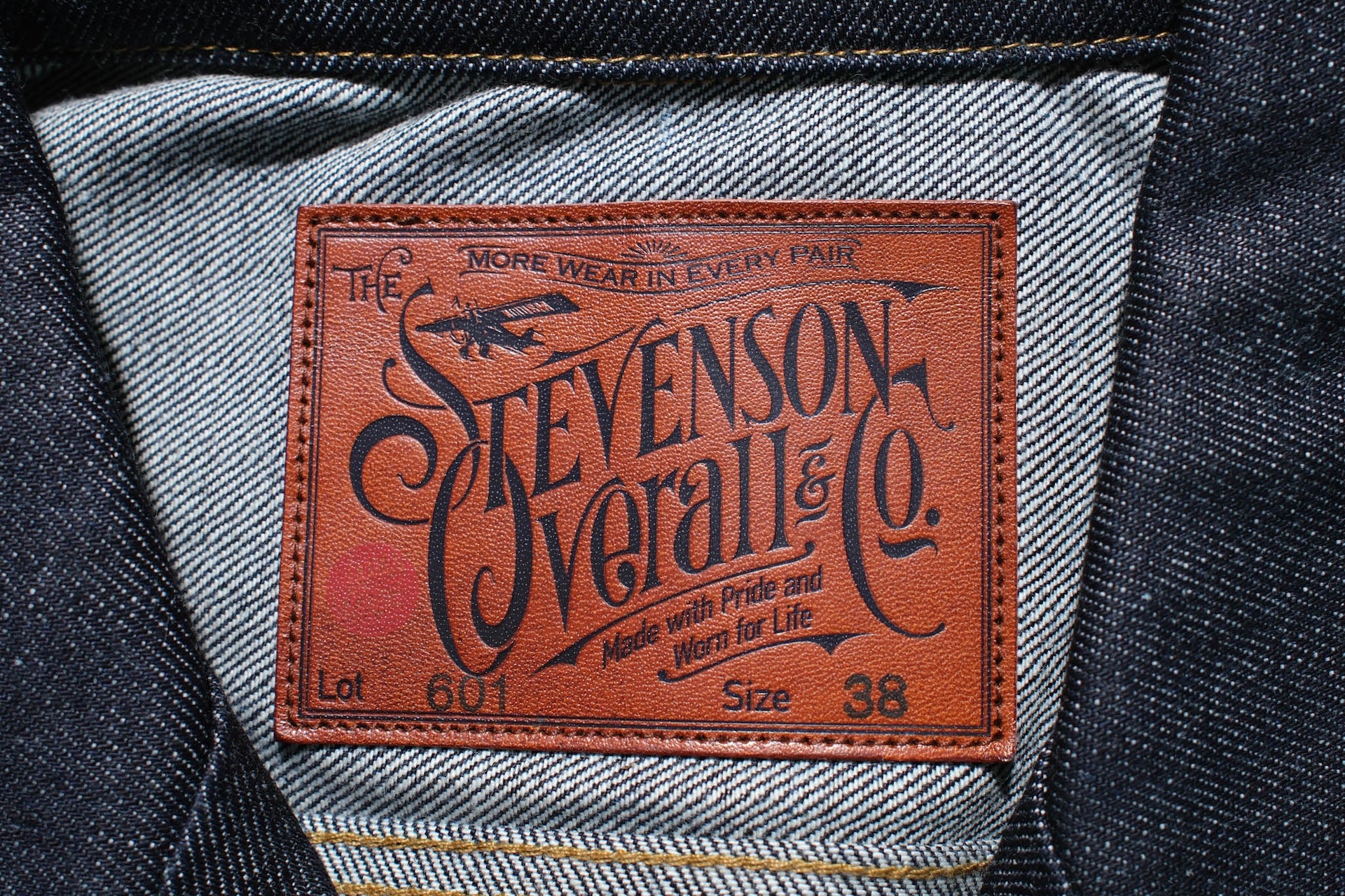 Stevenson Overall Co. 14.5oz 'Maverick Rider' Denim Jacket (Indigo)