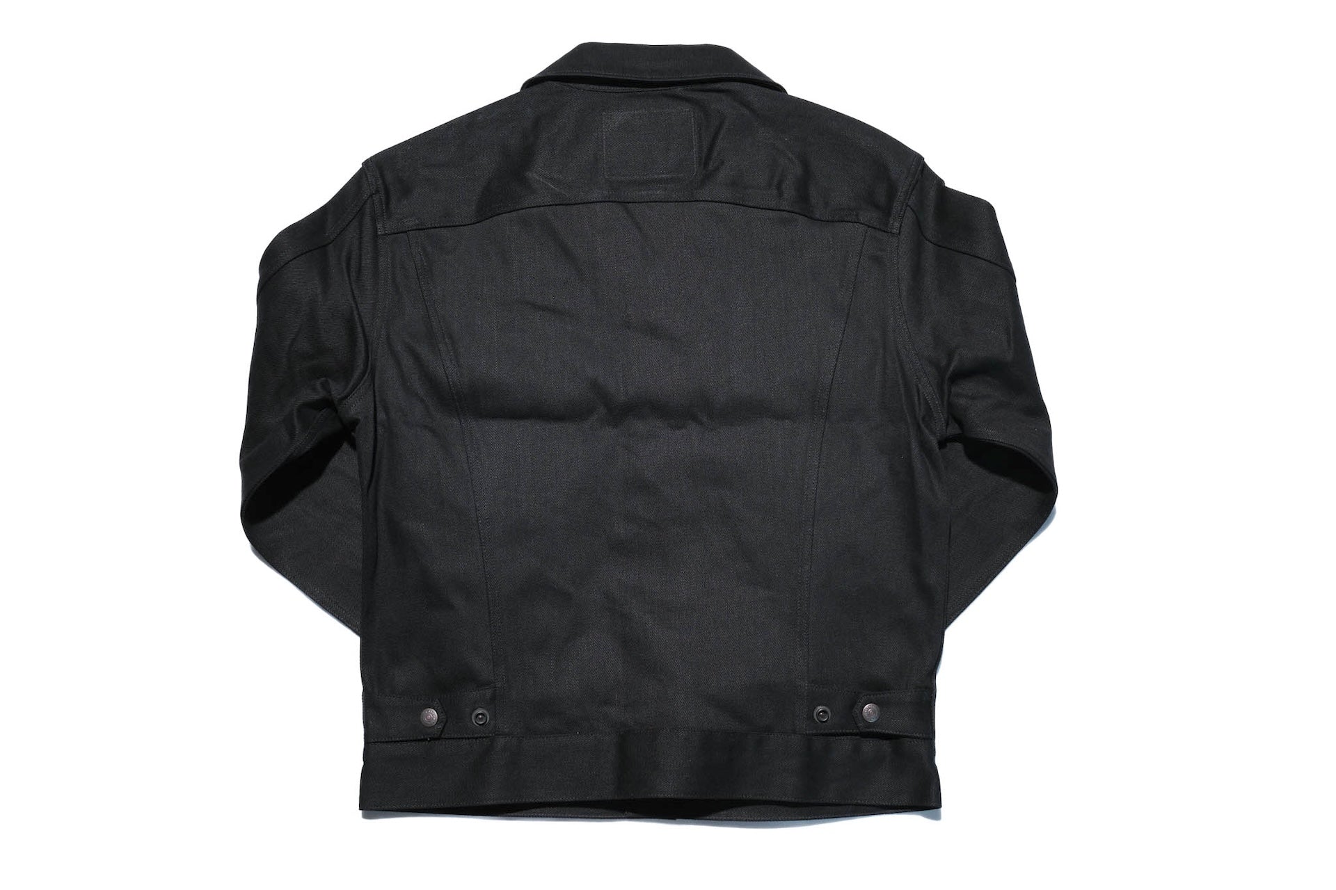 Stevenson Overall Co. 12oz 'Maverick Rider' Denim Jacket (Black)