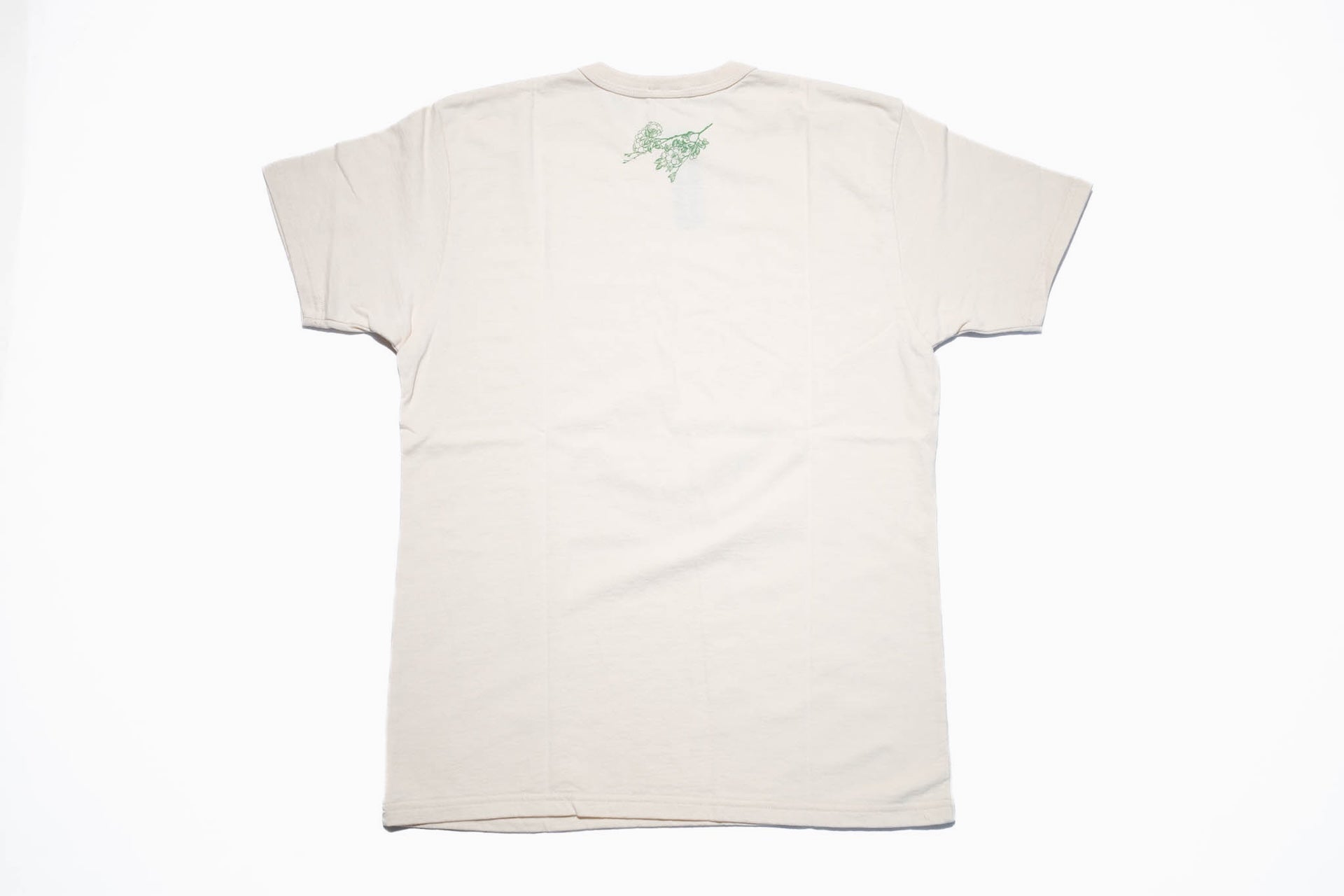 Samurai 7oz "Goddess of Sakura" Loopwheeled Tee (Ivory)