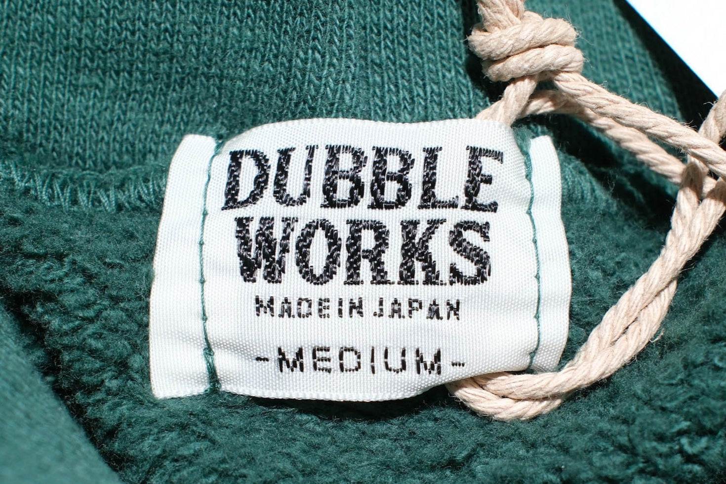 Dubble Works 11oz "Tsuri-ami" Loopwheeled Sweatshirt (Green)