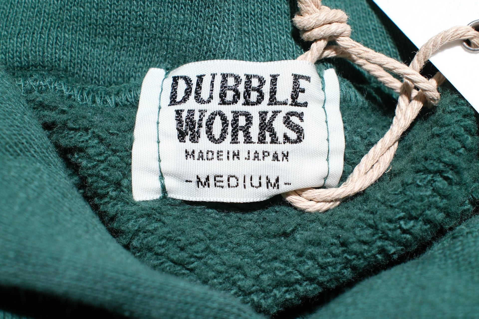 Dubble Works 11oz "Tsuri-ami" Loopwheeled Pull Over (Green)