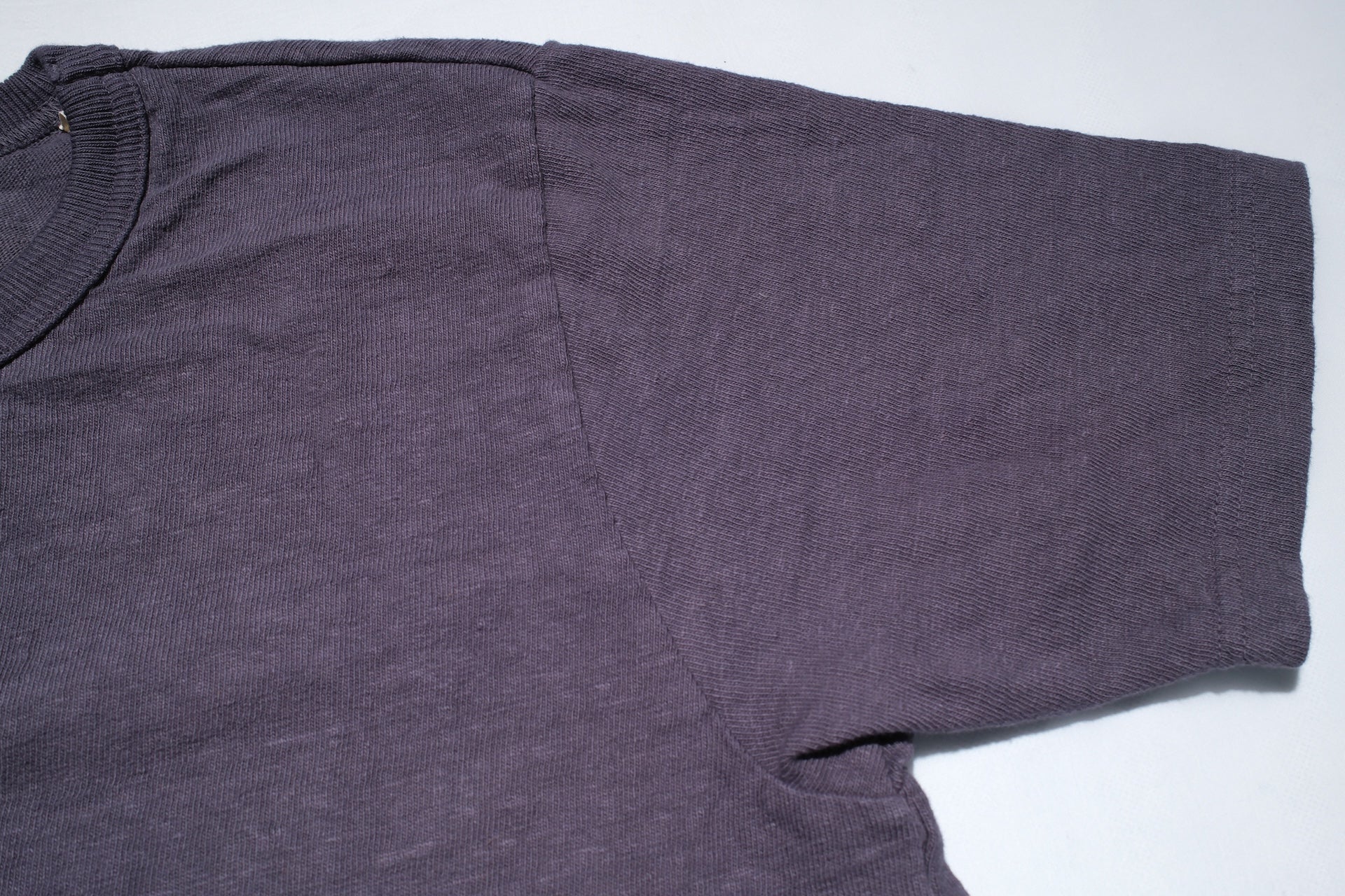 UES 9.5oz "NO.8 Slub Nep" Heavyweight Plain Tee (Navy)