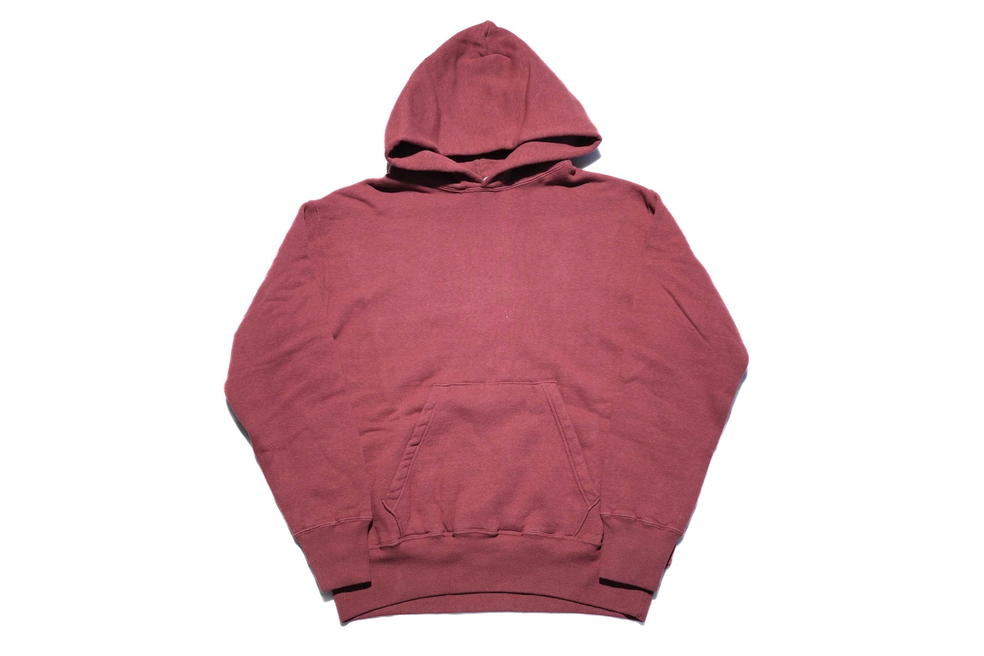 Dubble Works 11oz "Tsuri-ami" Loopwheeled Pull Over (Burgundy)