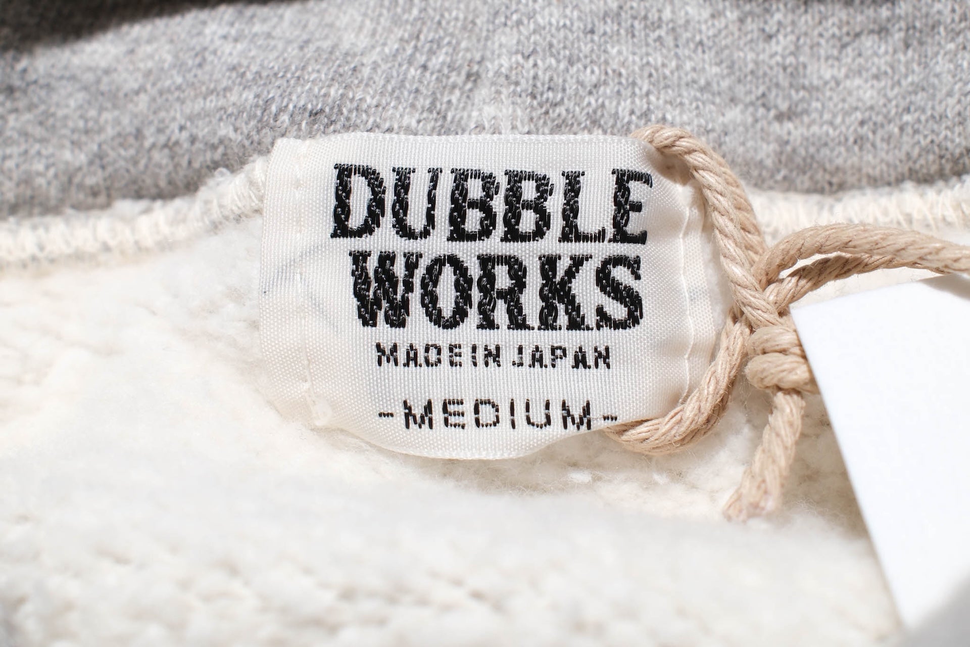 Dubble Works 11oz "Tsuri-ami" Loopwheeled Pull Over (Heather Grey)