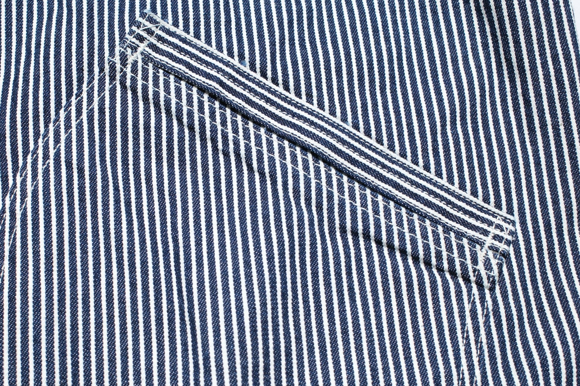 BONCOURA 14oz Indigo Dyed Selvage Hickory B-91 Worker Jacket