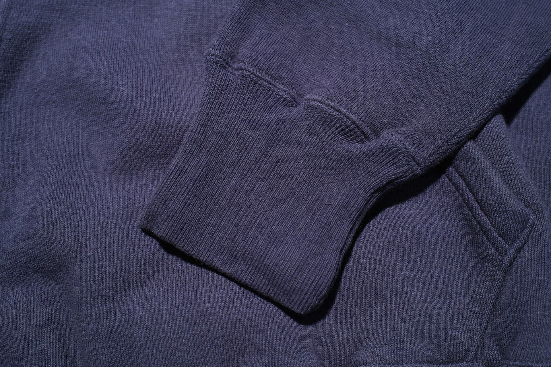 Dubble Works 11oz "Tsuri-ami" Loopwheeled Pull Over (Navy)