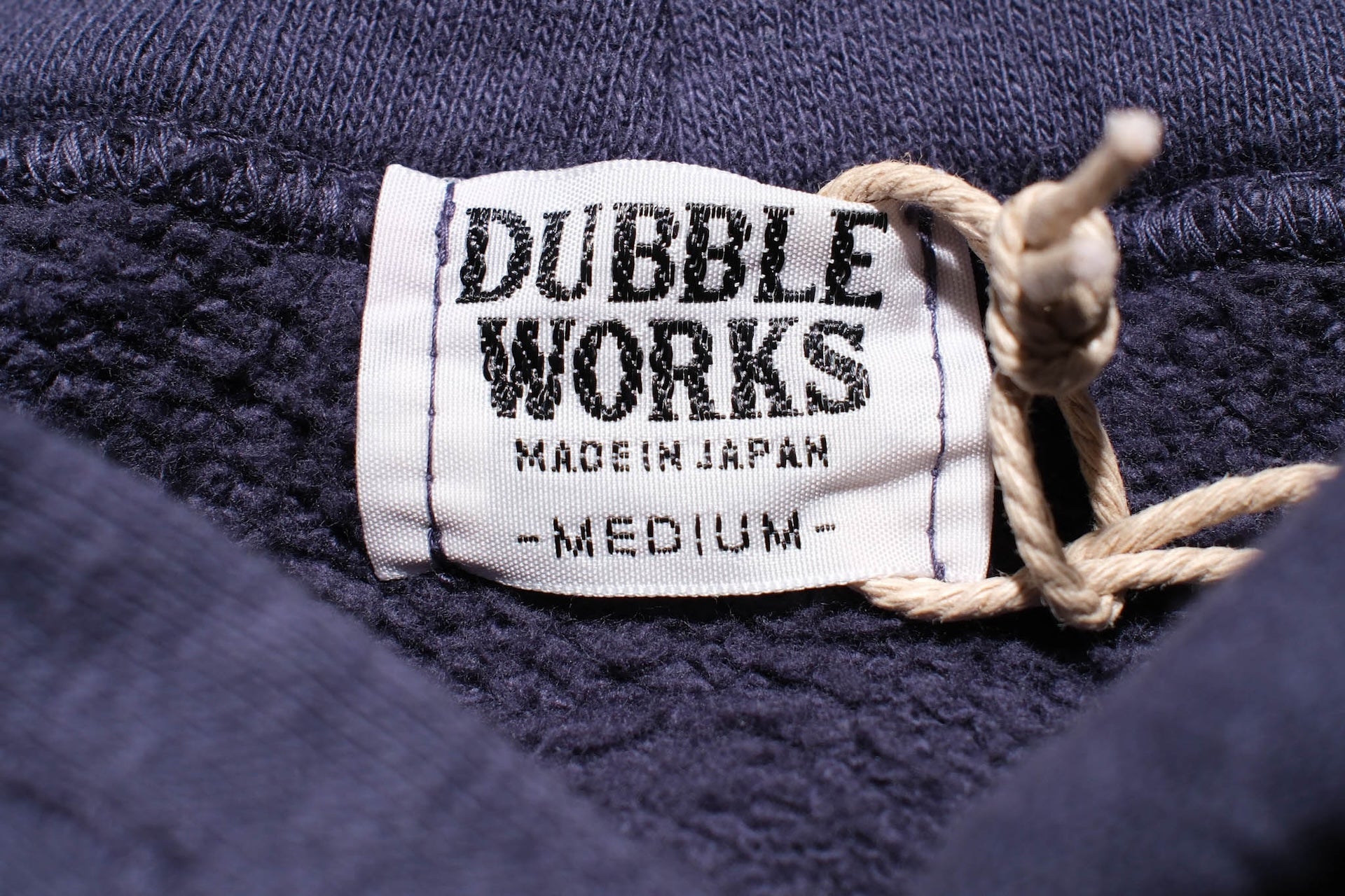 Dubble Works 11oz "Tsuri-ami" Loopwheeled Pull Over (Navy)