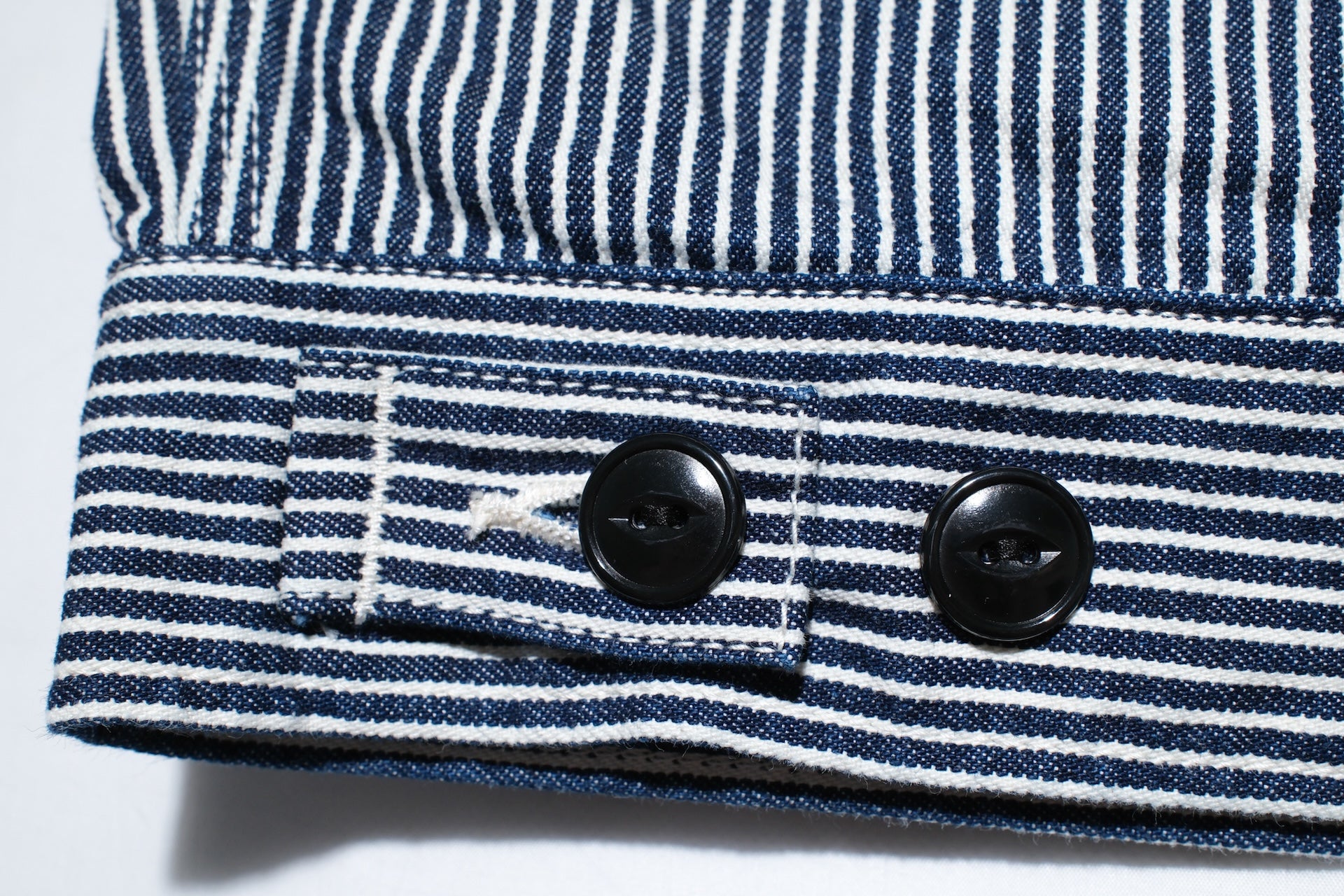 BONCOURA 14oz Indigo Dyed Selvage Hickory B-91 Worker Jacket