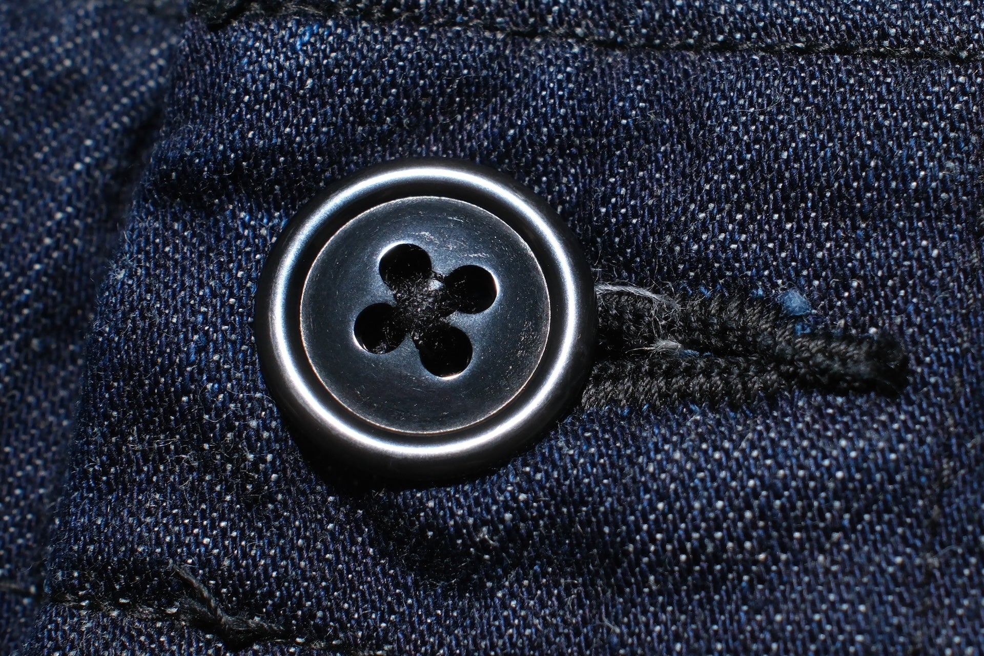 BONCOURA 12oz Indigo Dyed Cotton/Linen Denim US Army Utility Baker Pants