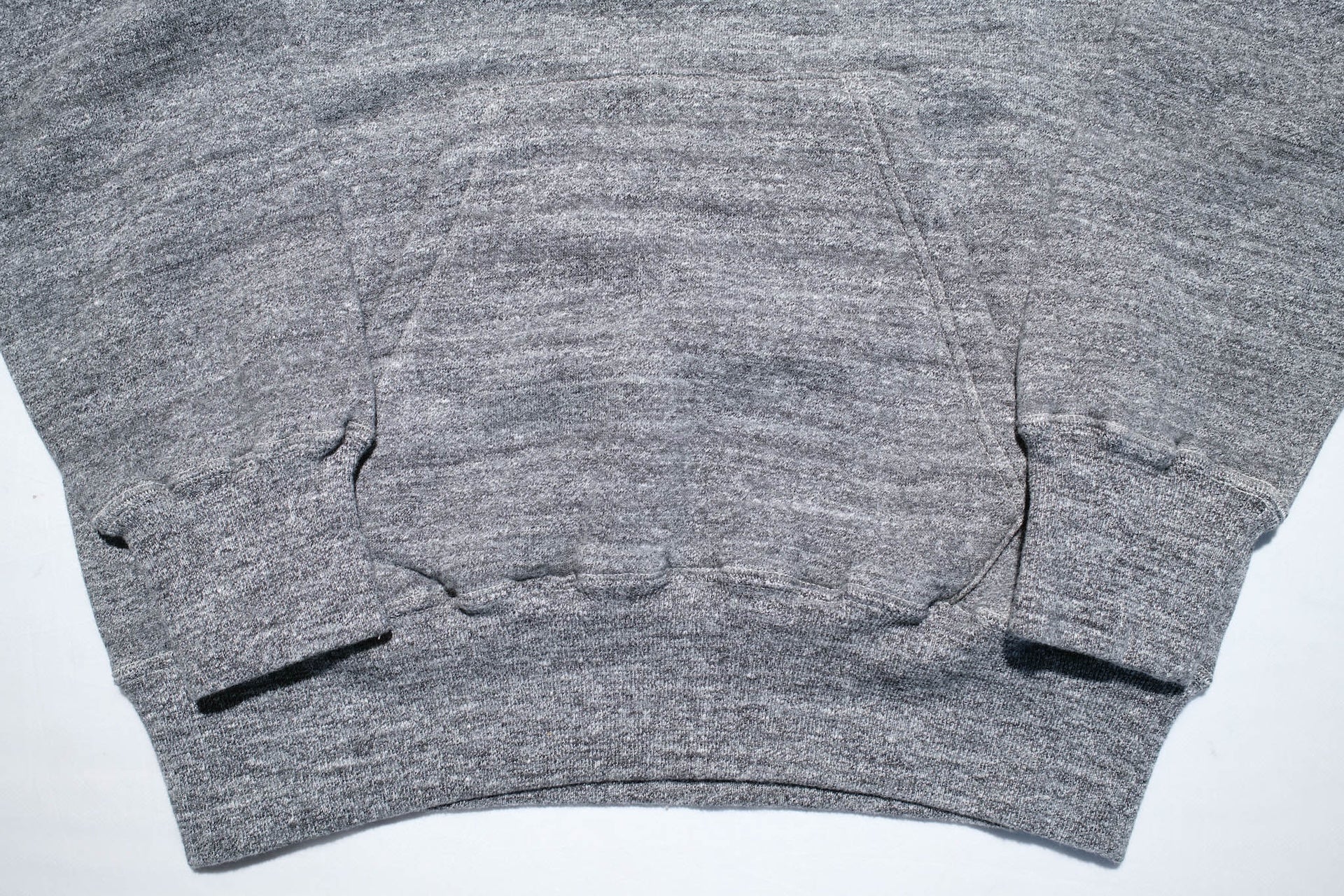 Dubble Works 11oz "Tsuri-ami" Loopwheeled Pull Over (Heather Charcoal)