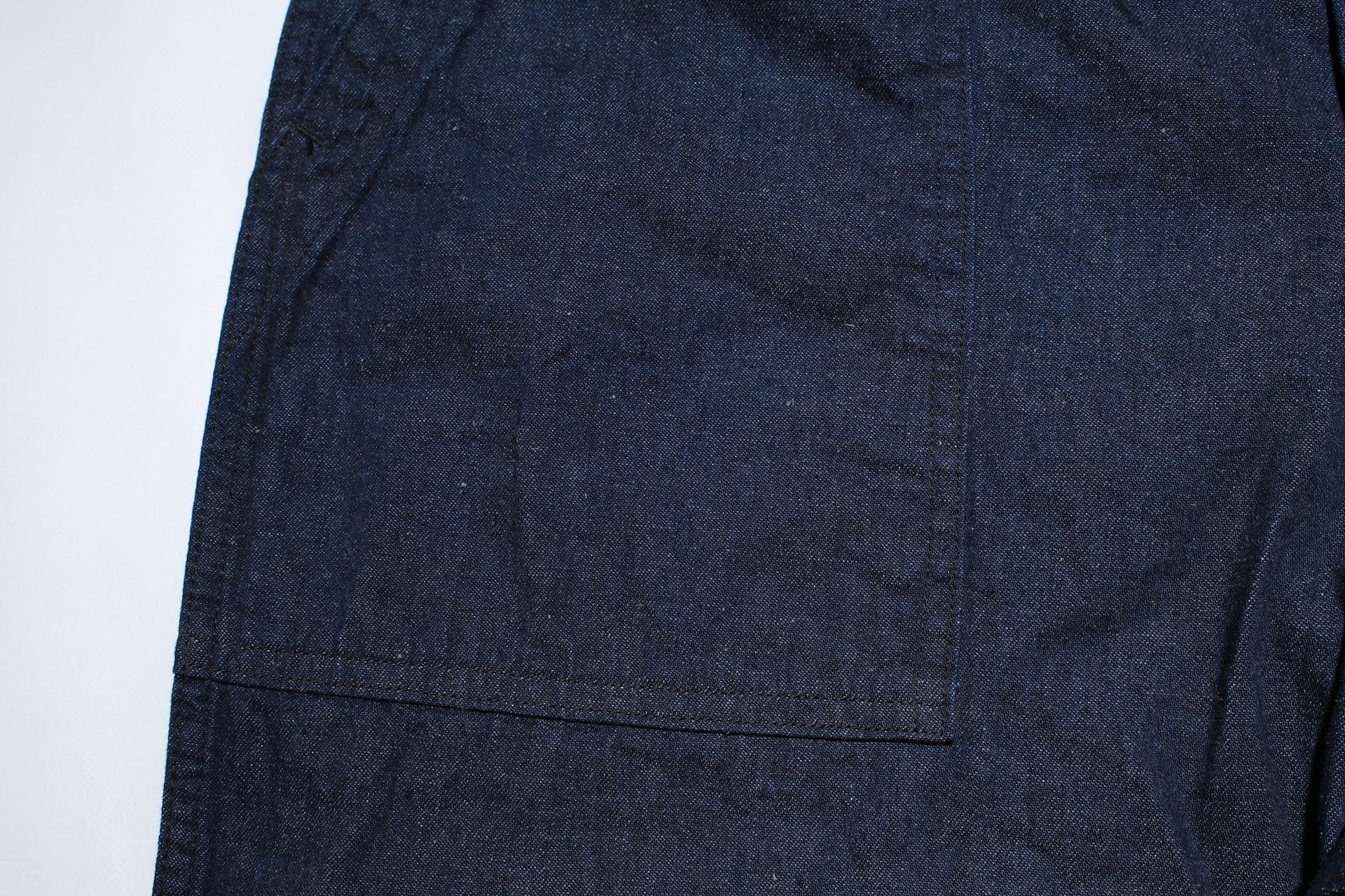 BONCOURA 12oz Indigo Dyed Cotton/Linen Denim US Army Utility Baker Pants