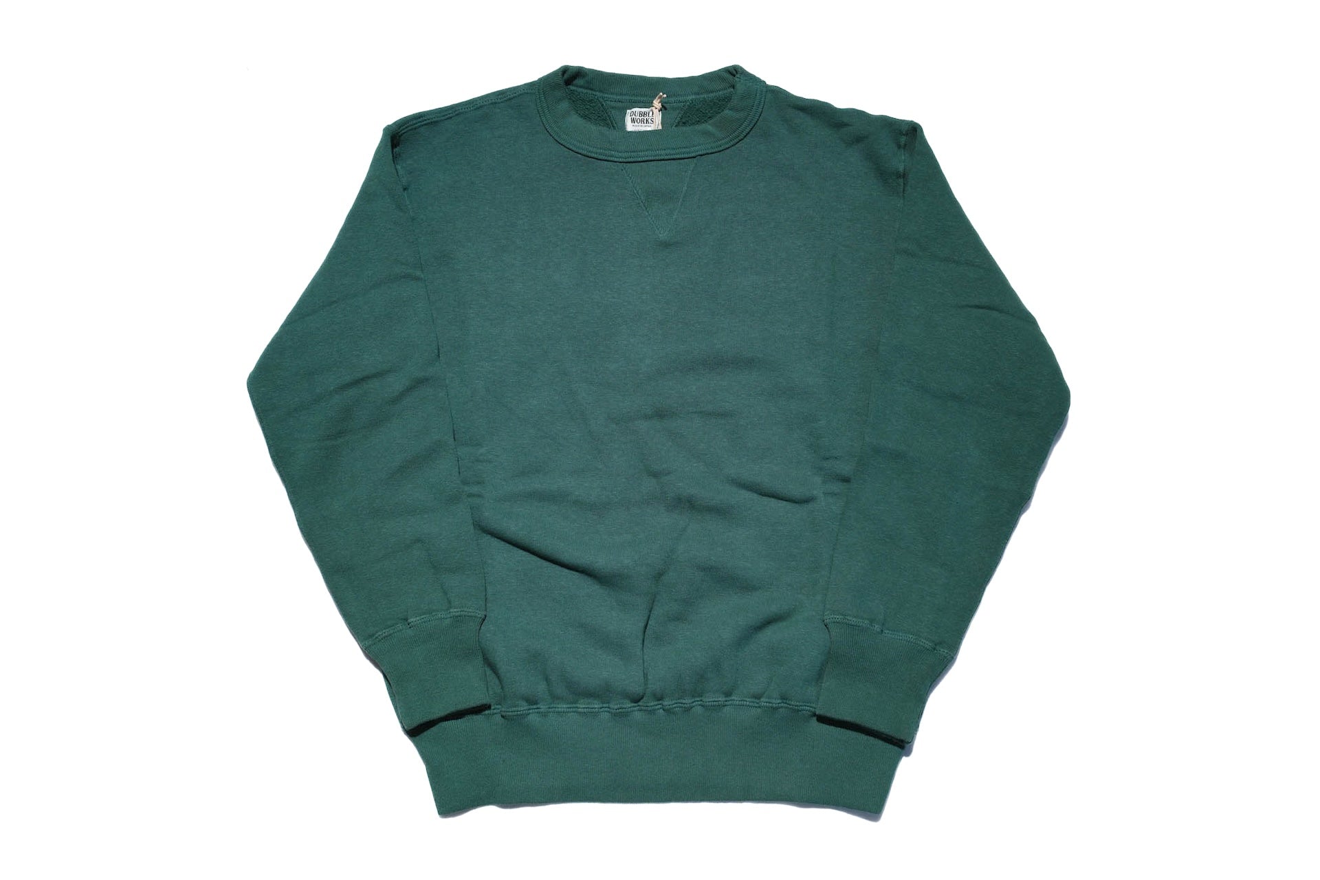 Dubble Works 11oz "Tsuri-ami" Loopwheeled Sweatshirt (Green)