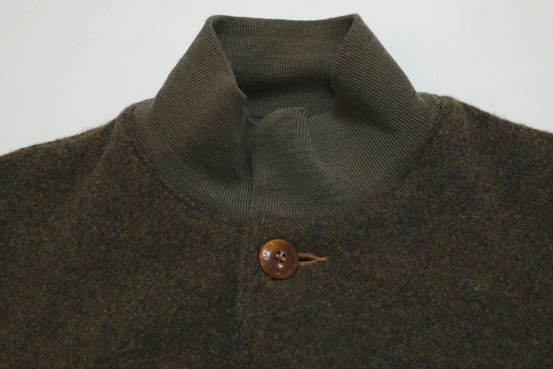 Freewheelers "Skagit" Wool Tweed Jacket (Grained Olive)