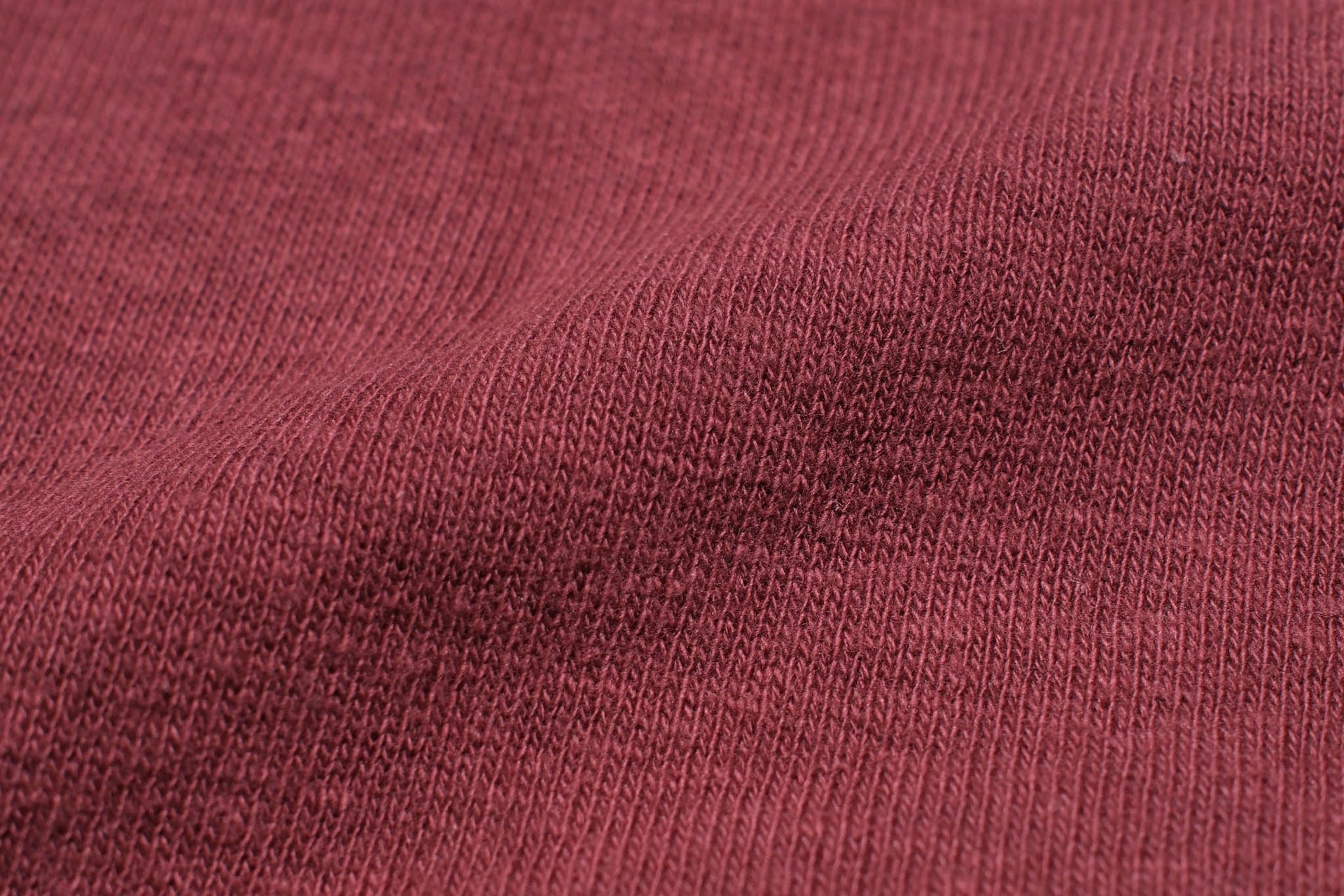 Dubble Works 11oz "Tsuri-ami" Loopwheeled Sweatshirt (Burgundy)