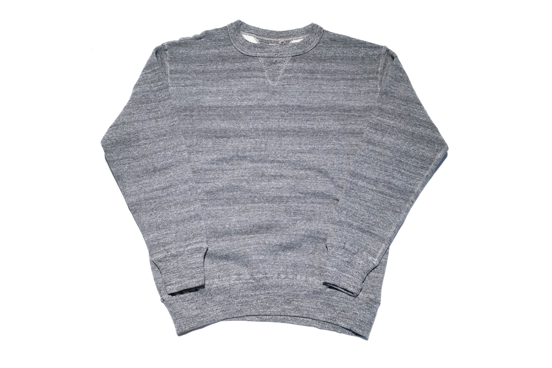 Dubble Works 11oz "Tsuri-ami" Loopwheeled Sweatshirt (Heather Charcoal)