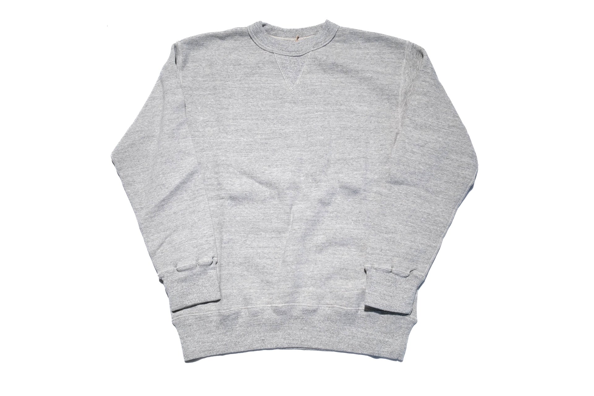 Dubble Works 11oz "Tsuri-ami" Loopwheeled Sweatshirt (Heather Grey)