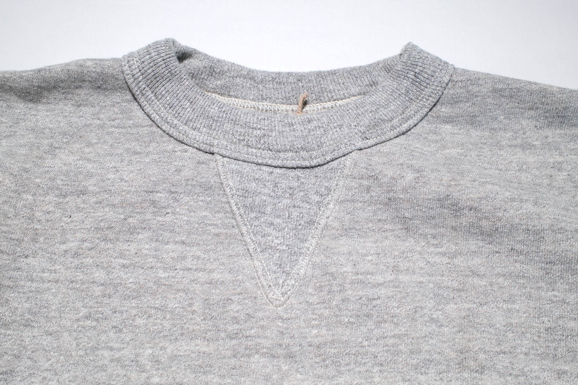 Dubble Works 11oz "Tsuri-ami" Loopwheeled Sweatshirt (Heather Grey)