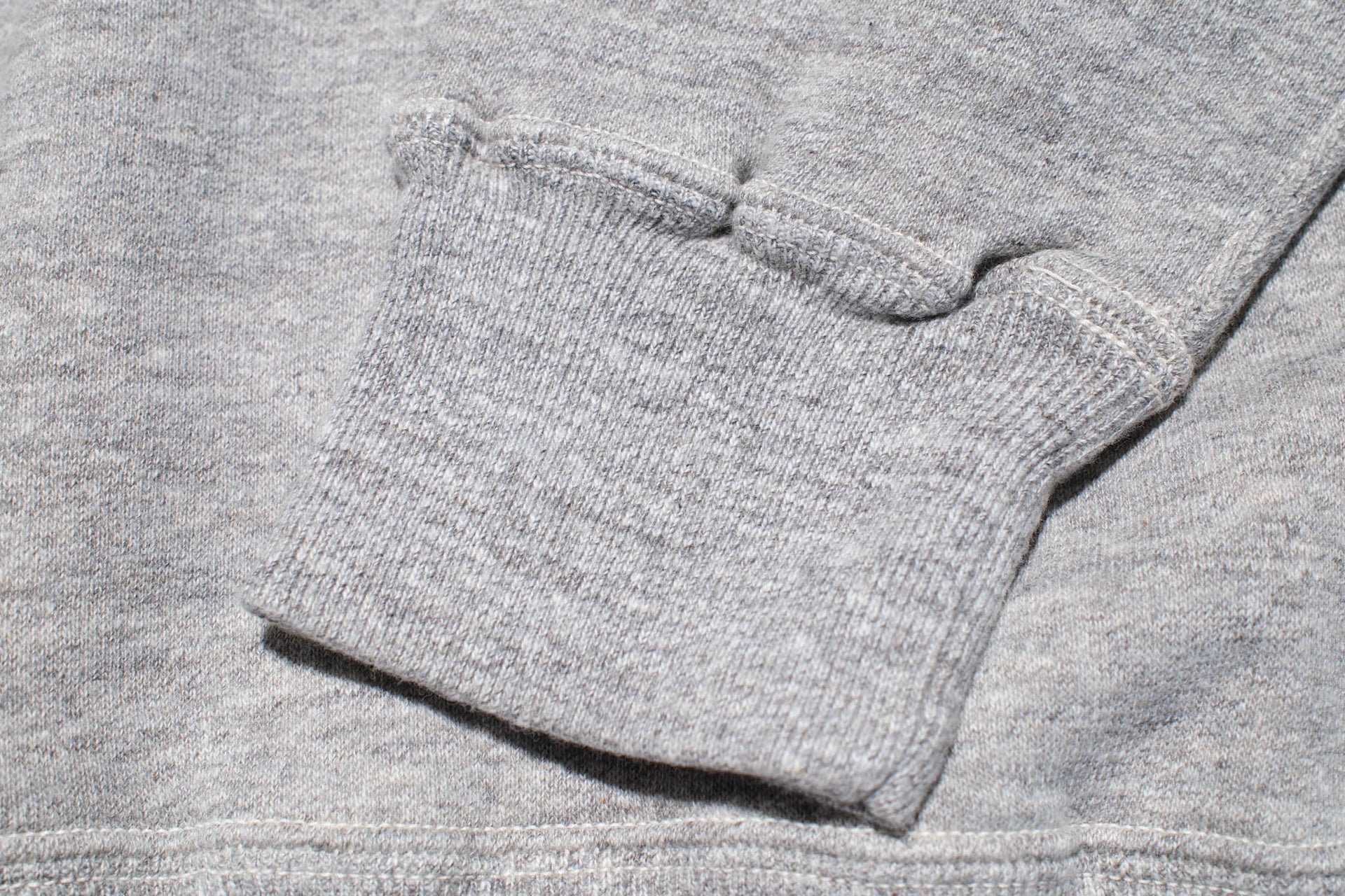 Dubble Works 11oz "Tsuri-ami" Loopwheeled Sweatshirt (Heather Grey)