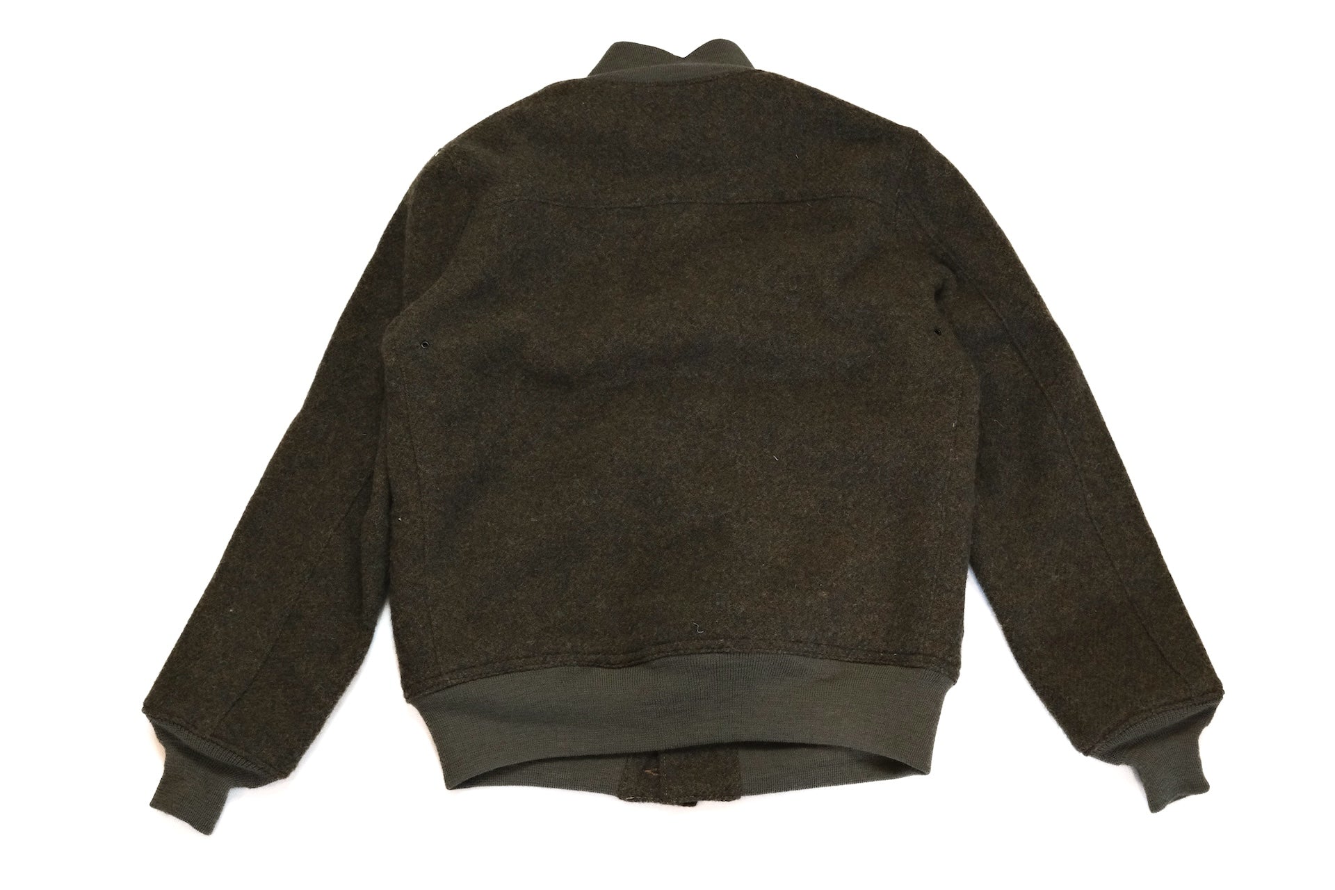 Freewheelers "Skagit" Wool Tweed Jacket (Grained Olive)