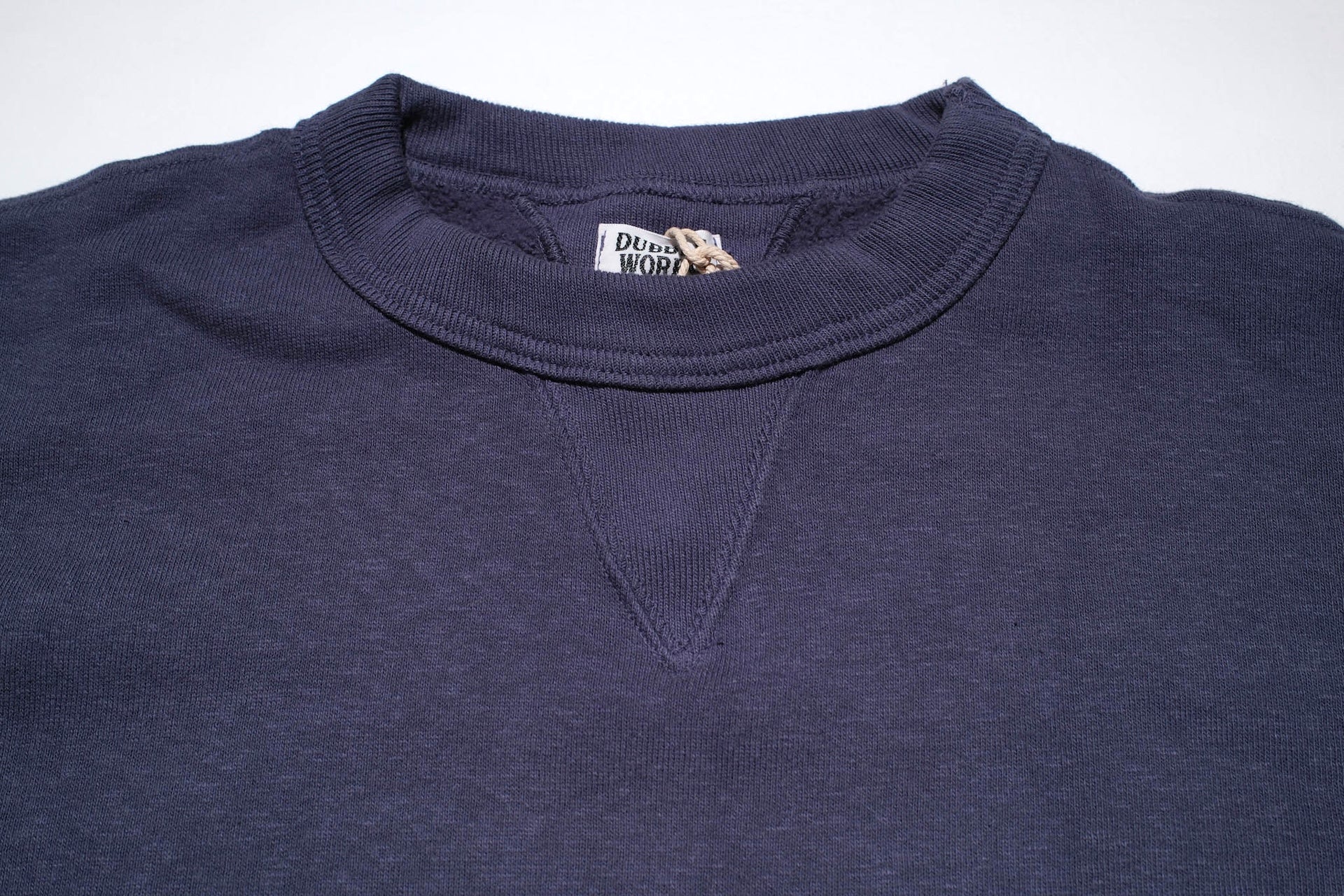 Dubble Works 11oz "Tsuri-ami" Loopwheeled Sweatshirt (Navy)