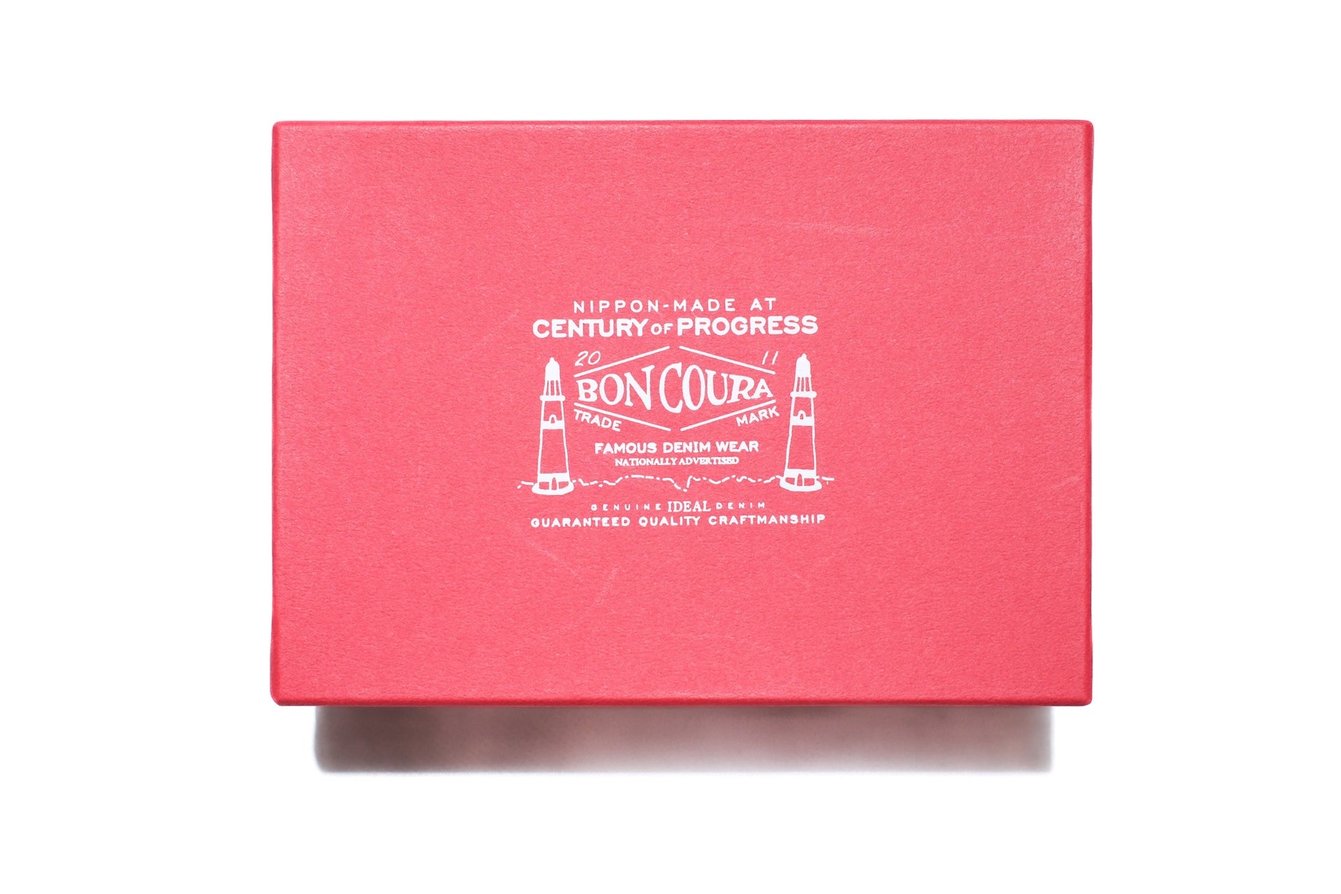 BONCOURA “BARI-BARI” Hand-Waxed Horsehide Tri-fold Wallet (Black Tea-cored)