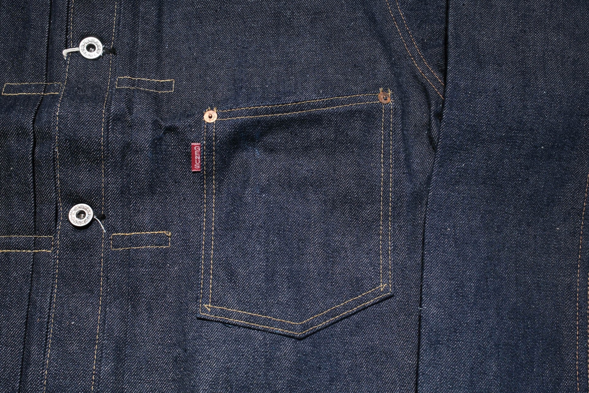 Warehouse 14.5oz S2001XX "Deadstock Blue" WWII Denim Jacket