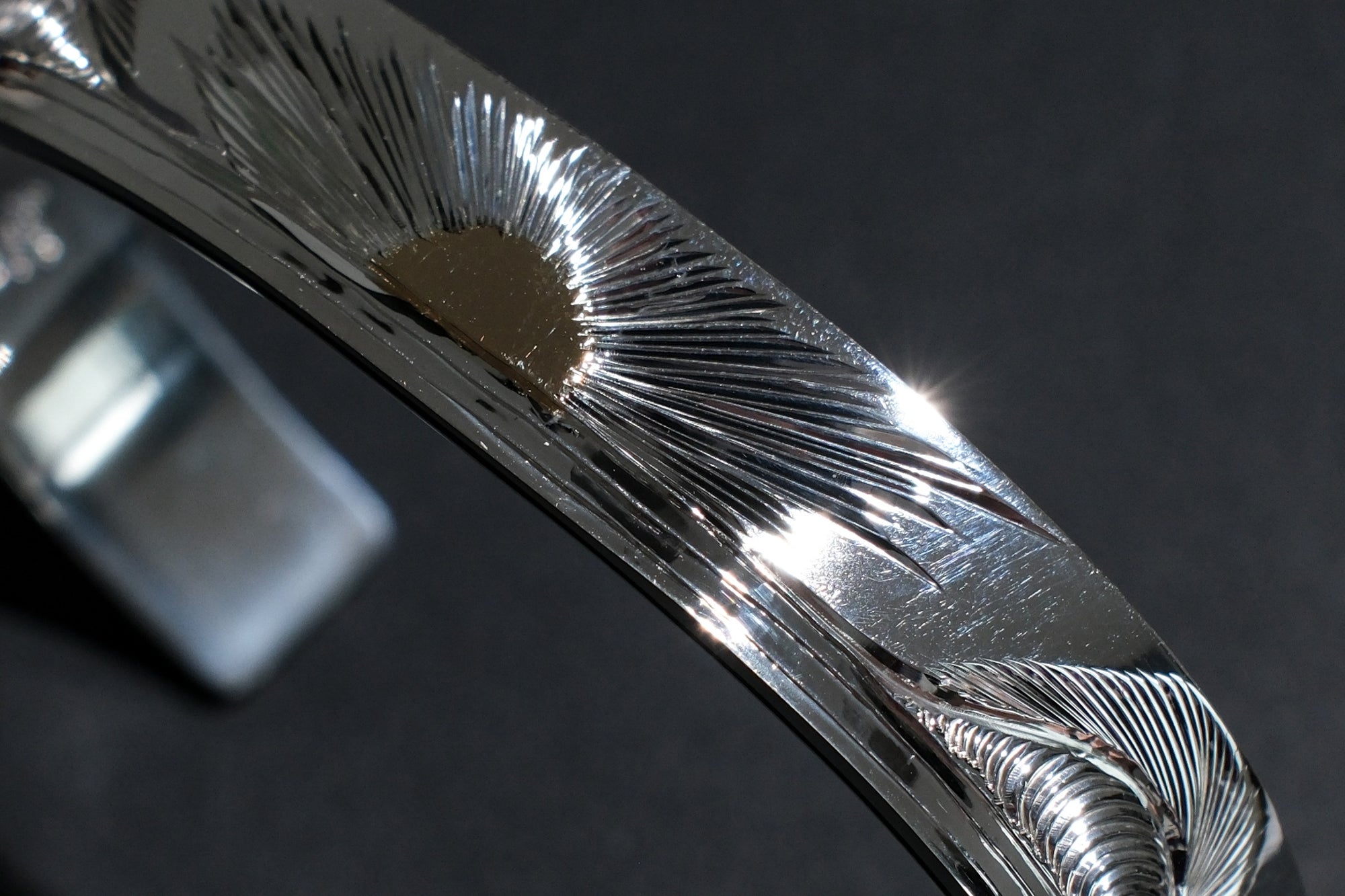 The One OCEAN 12mm “Rising Sun” Bangle with 18K Solid Gold Sun