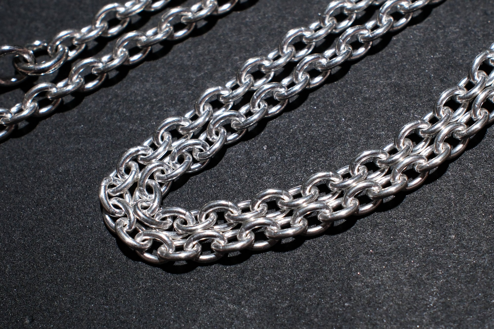 The One OCEAN "Round Azuki" Silver Chain with Makau Hook (Small)