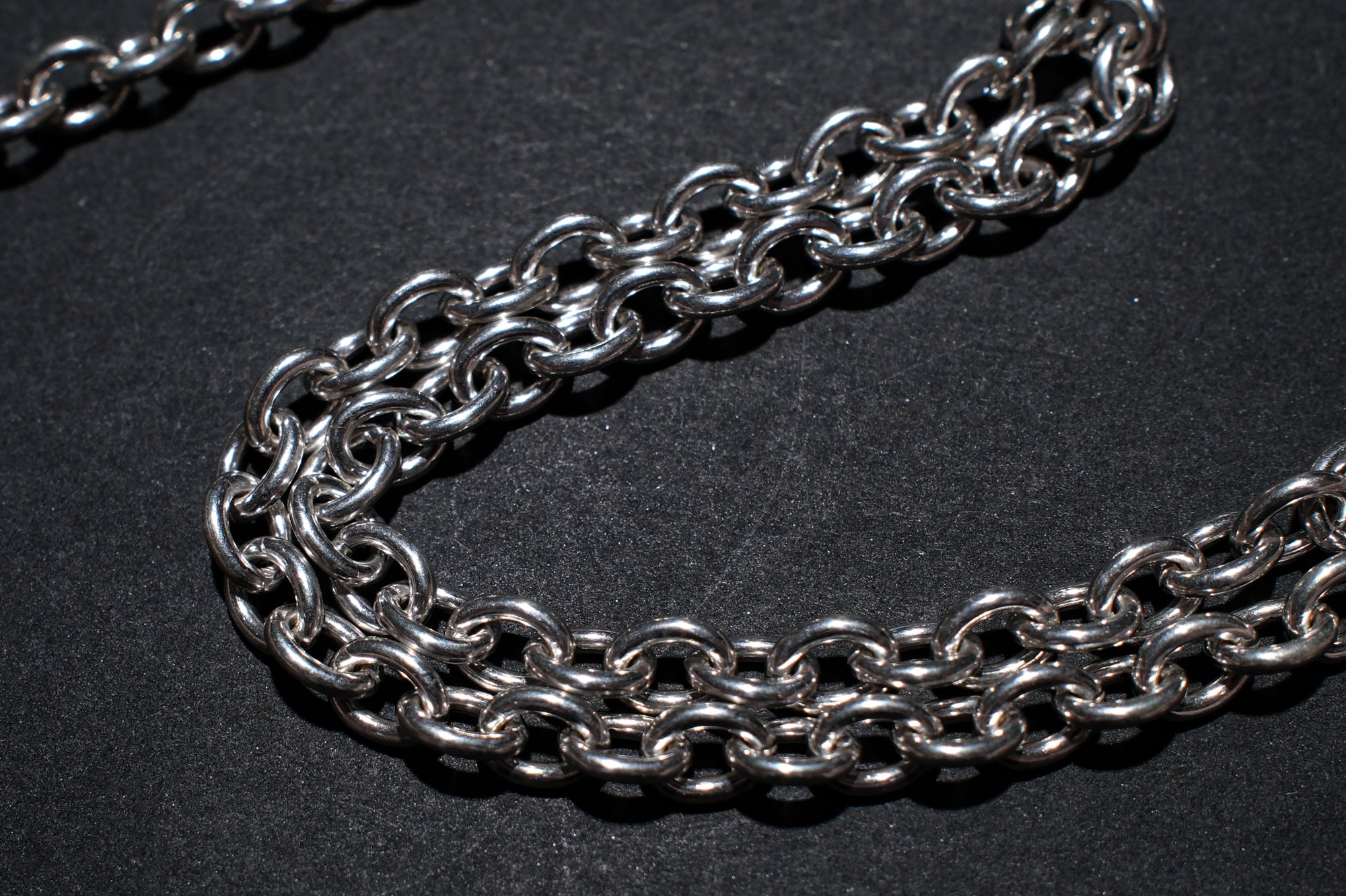 The One OCEAN "Round Azuki" Silver Chain with Makau Hook (Large)