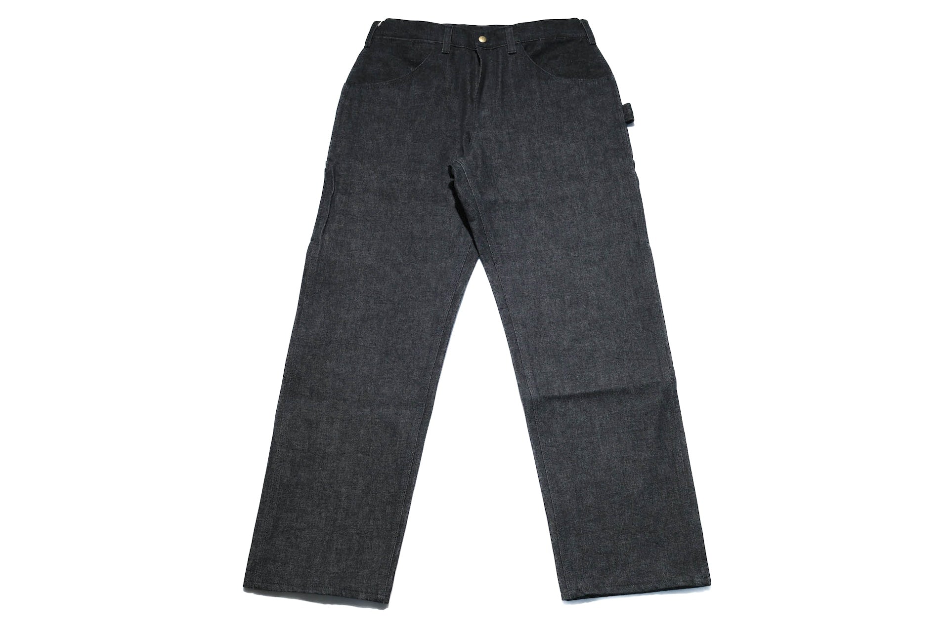 BONCOURA 15oz Selvage Denim Painter Pants (Black)