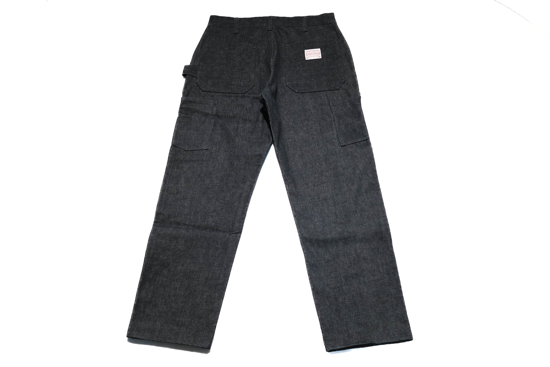 BONCOURA 15oz Selvage Denim Painter Pants (Black)