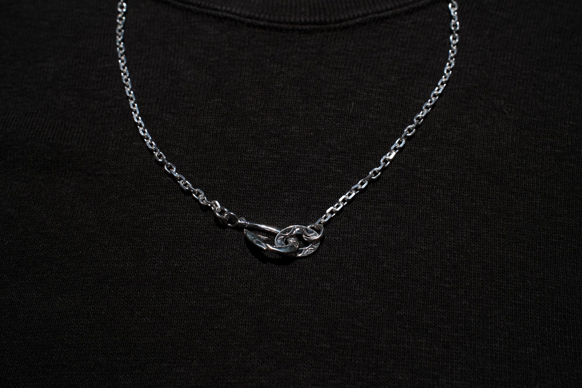 The One OCEAN "Round Azuki" Silver Chain with Makau Hook (Small)