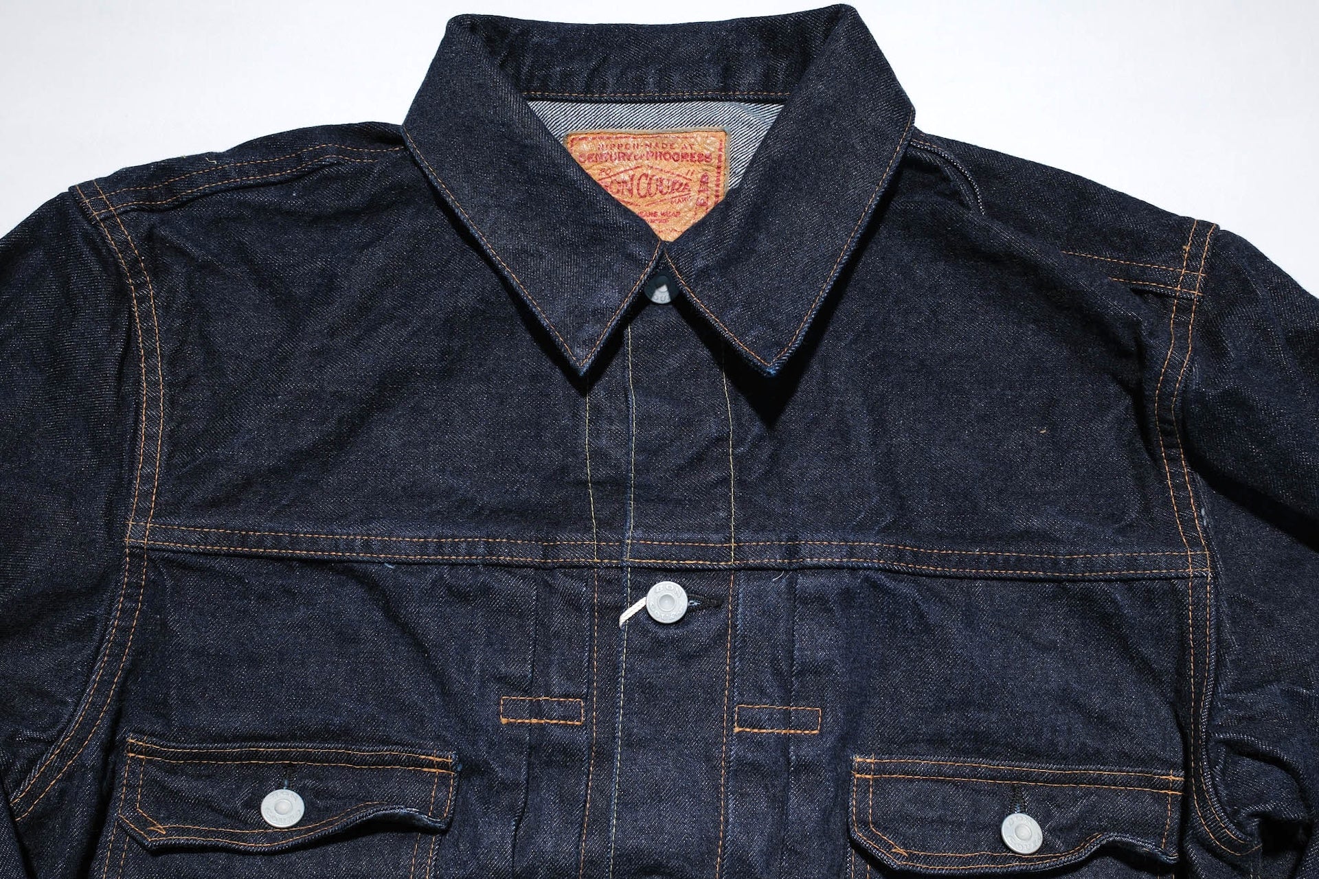 BONCOURA 15oz Indigo Dyed "Ike-Momen" Type 2 Denim Jacket