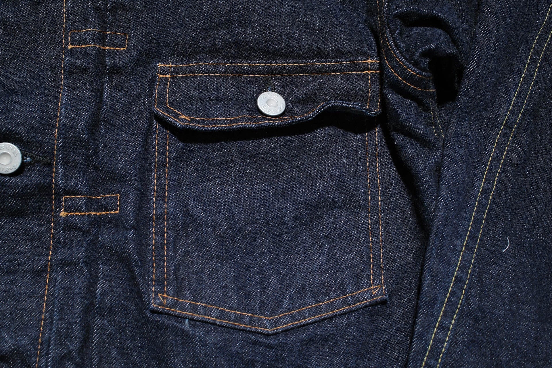 BONCOURA 15oz Indigo Dyed "Ike-Momen" Type 2 Denim Jacket