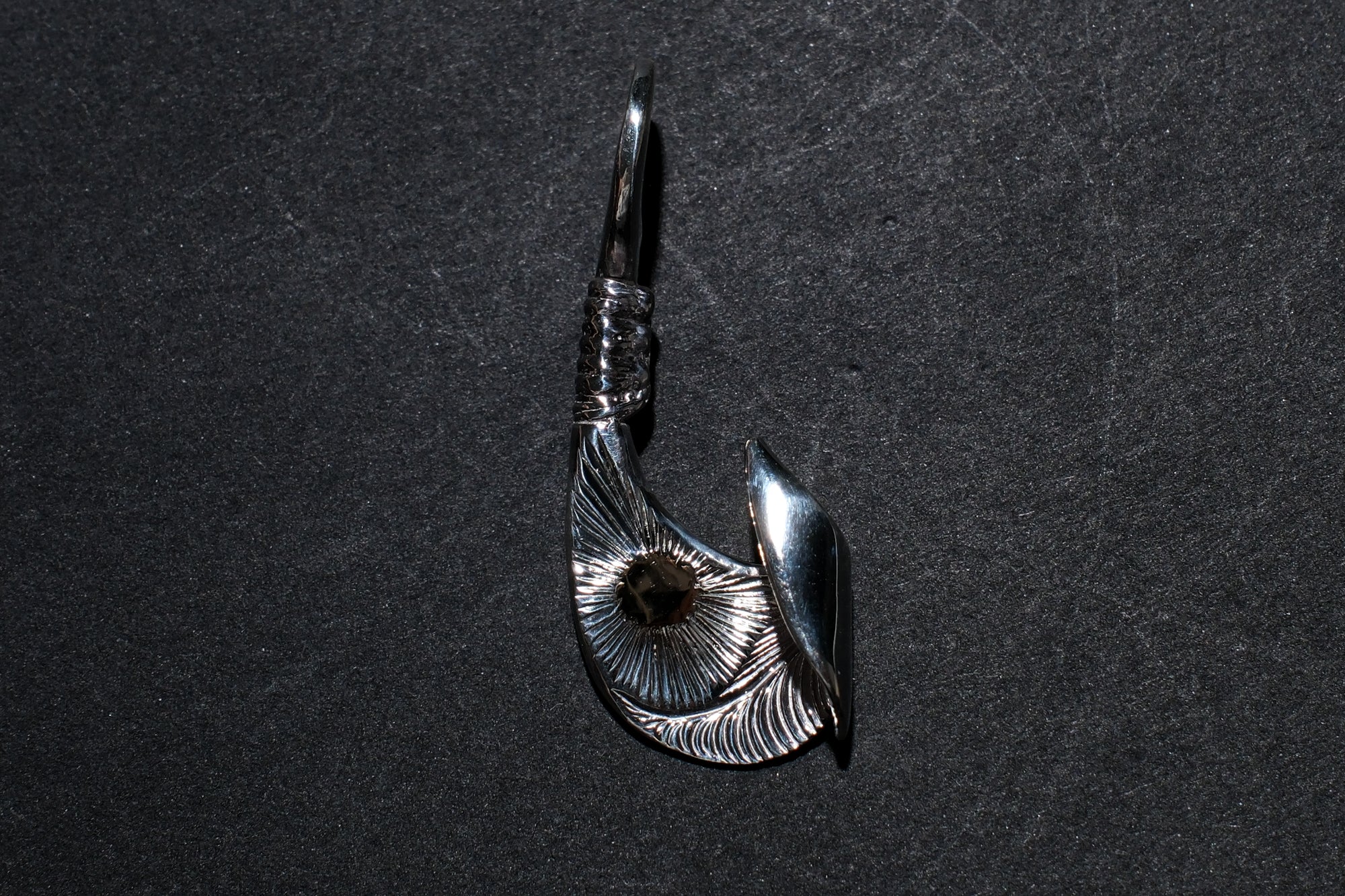 The One OCEAN "Catch The Light" Pendant with 18K Solid Gold Sun (Medium)