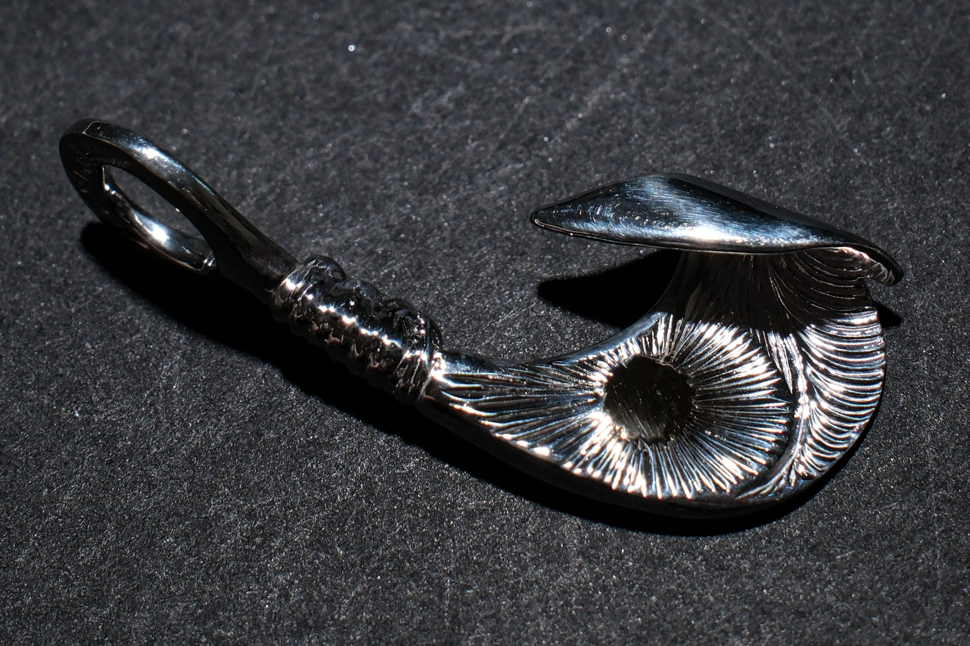 The One OCEAN "Catch The Light" Pendant with 18K Solid Gold Sun (Medium)