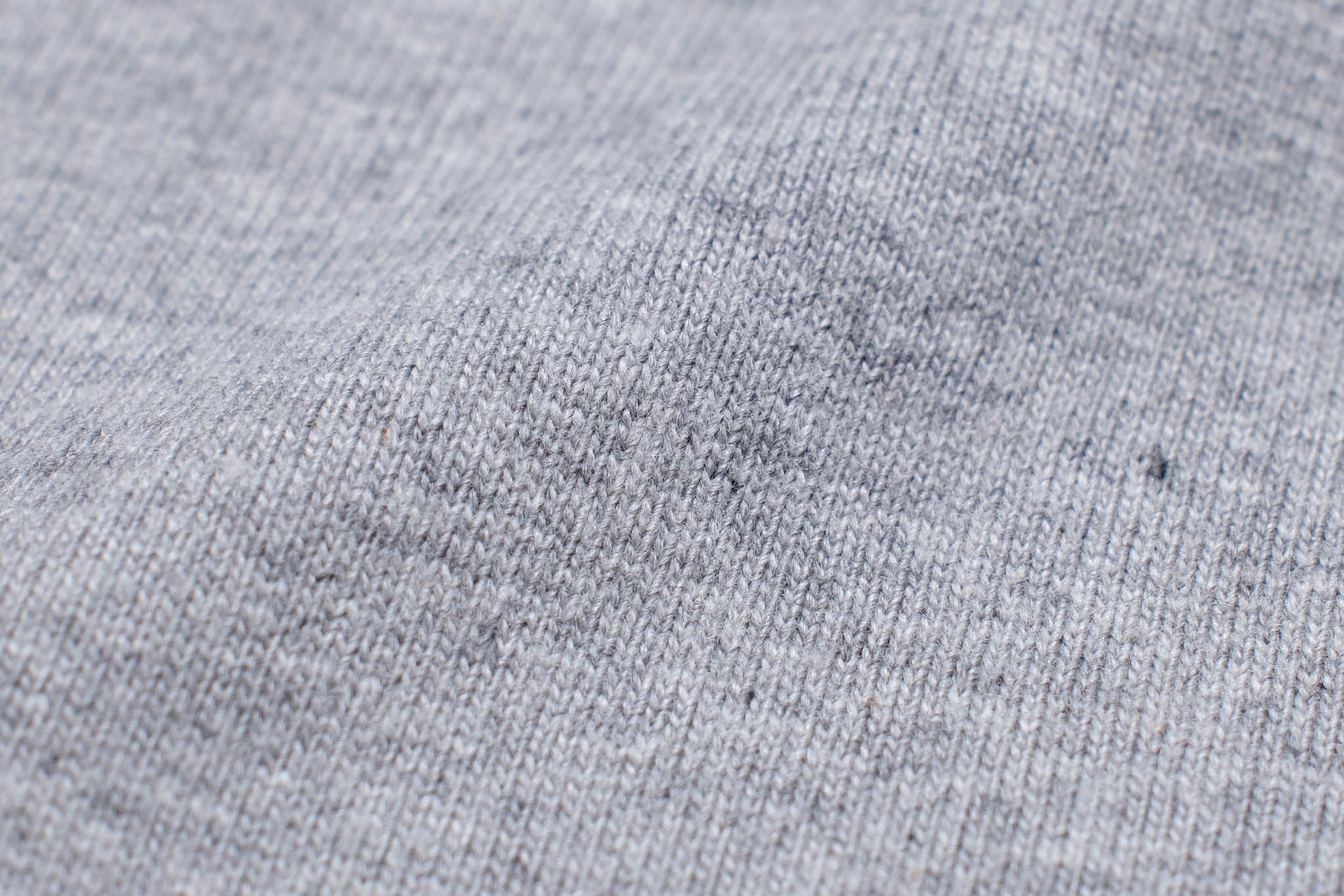 The Flat Head 9oz Loopwheel L/S Plain Tee (Heather Grey)