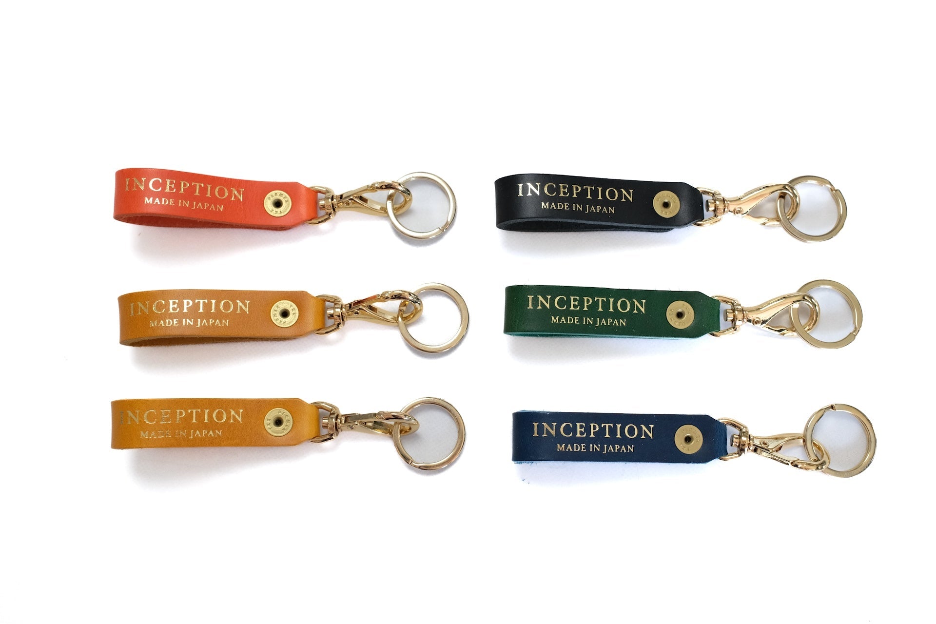 Inception by Accel Company 'Full-Grain Cowhide' Key Holders (Limited Edition)