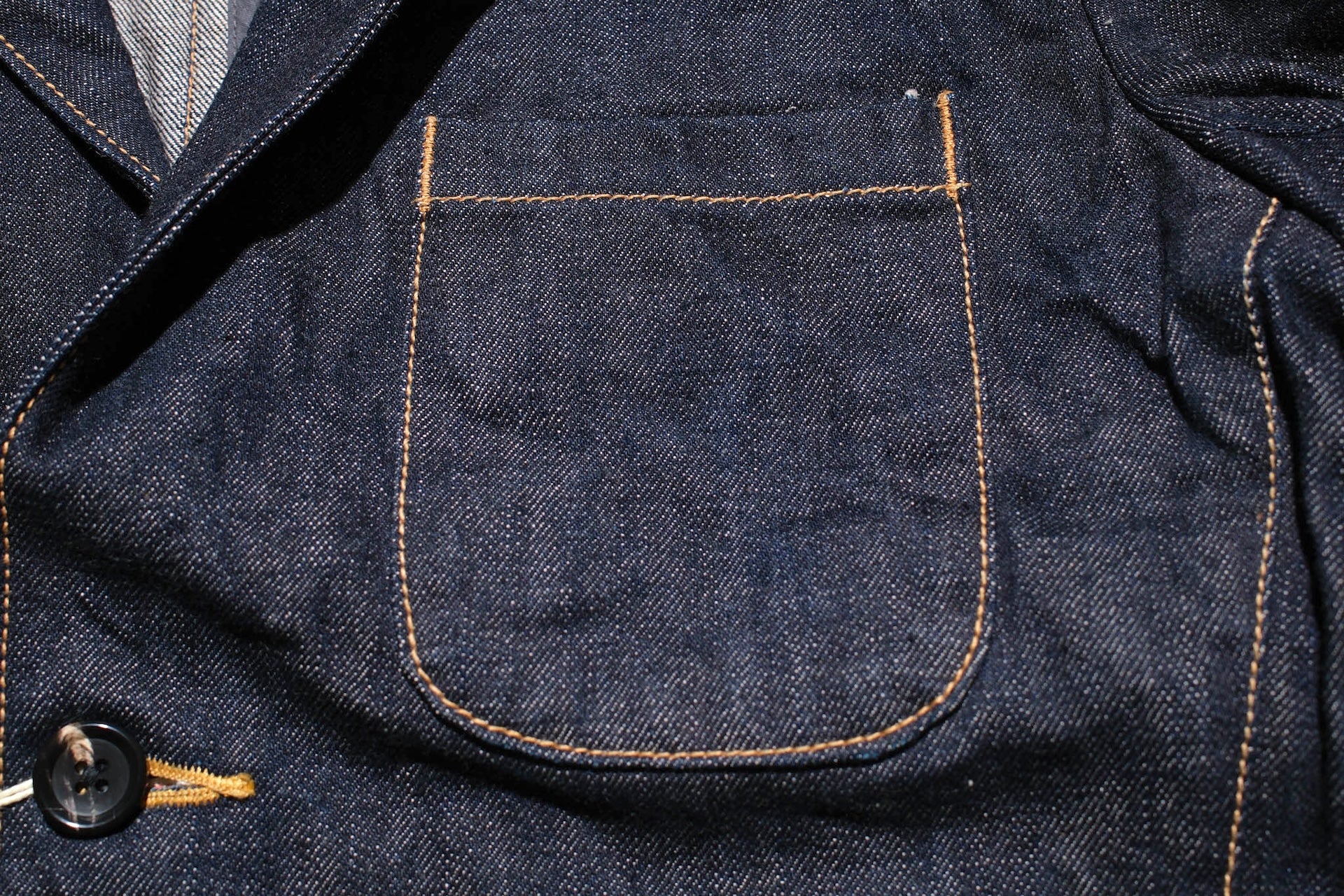 UES 14.9oz Indigo Dyed Denim Blazer