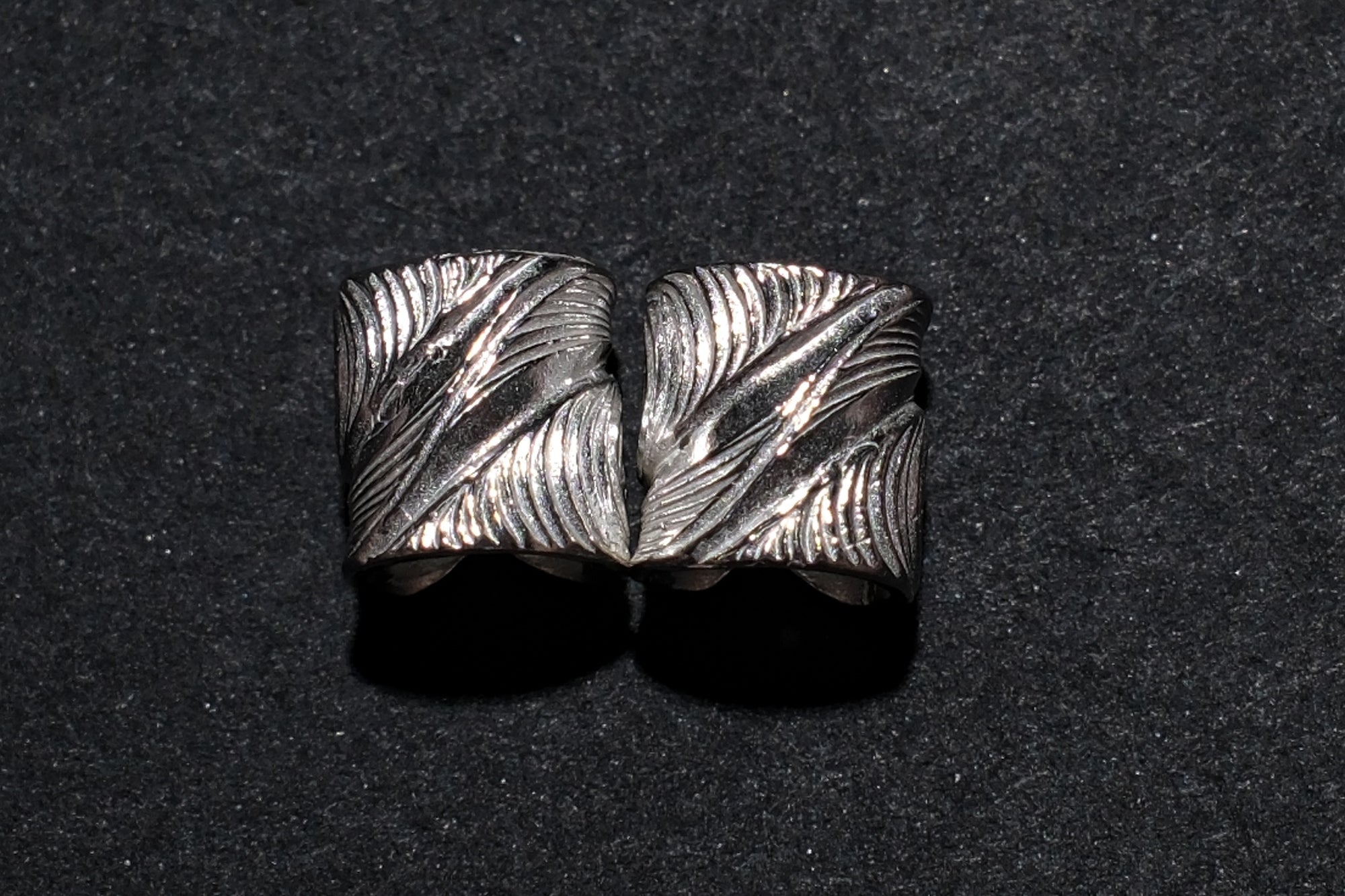 The One OCEAN "Waves" Silver Bead (Large)