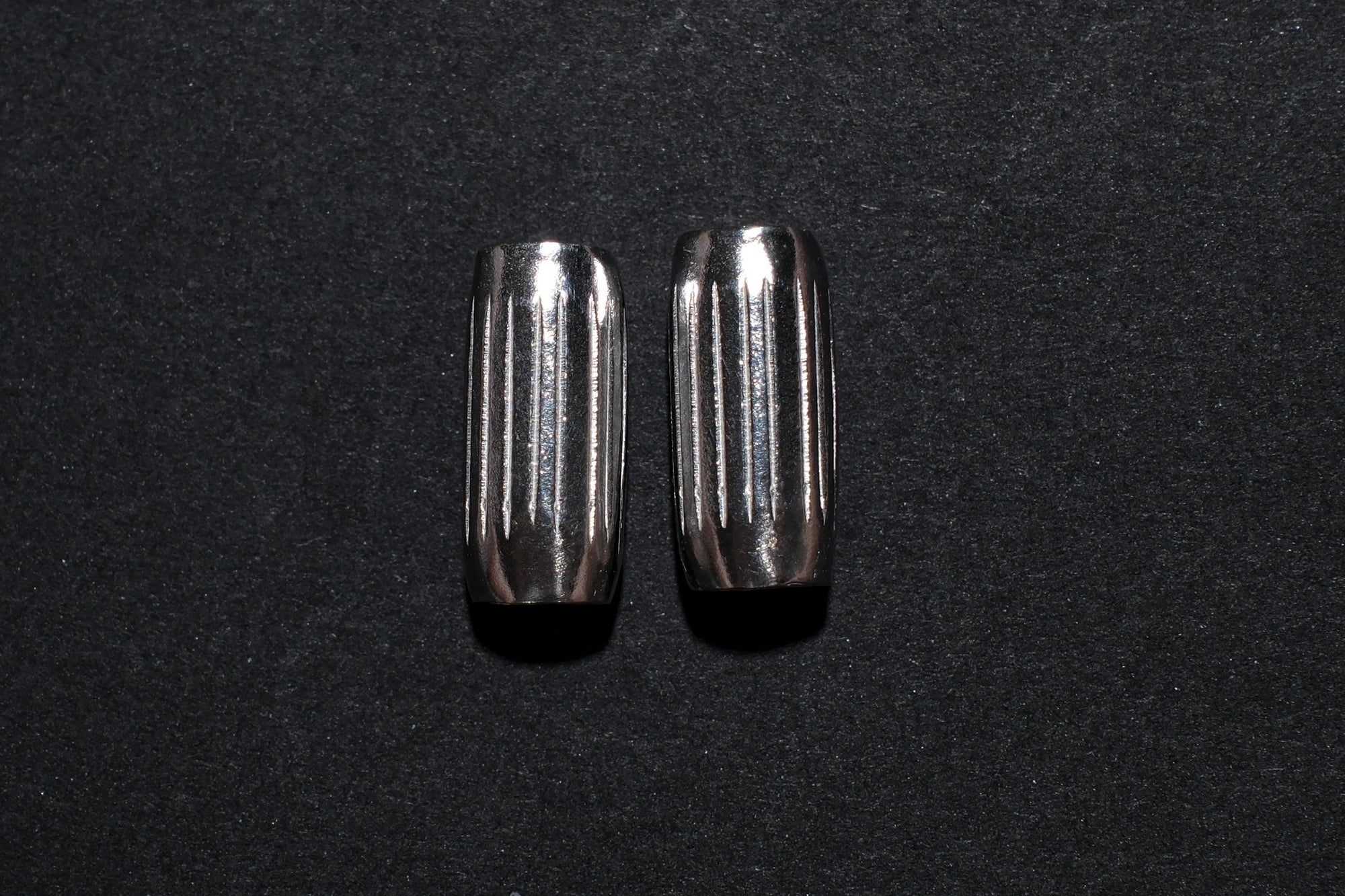 The One OCEAN "Cylinder" Silver Bead (Large)