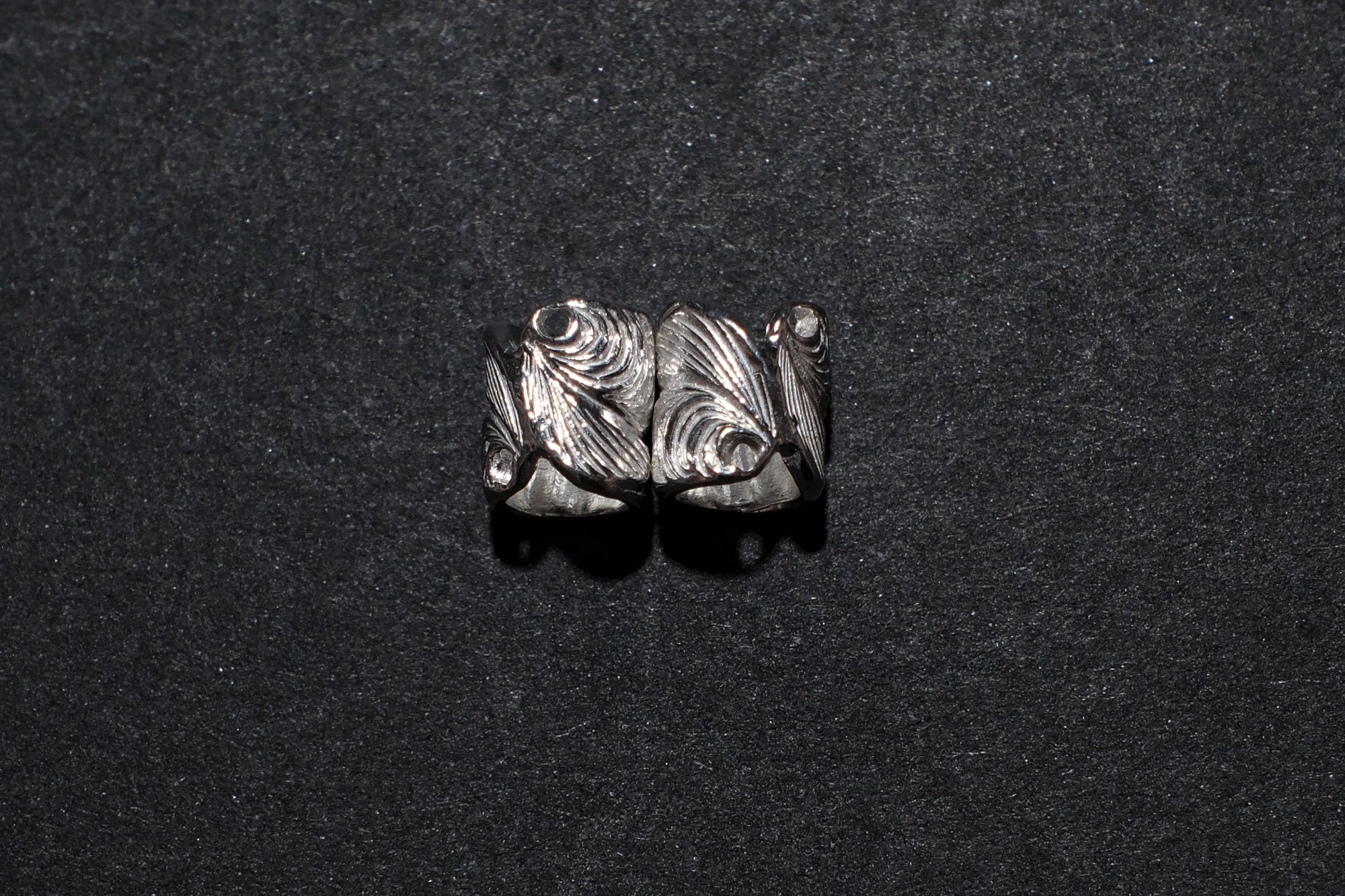 The One OCEAN "Waves" Silver Bead (Small)