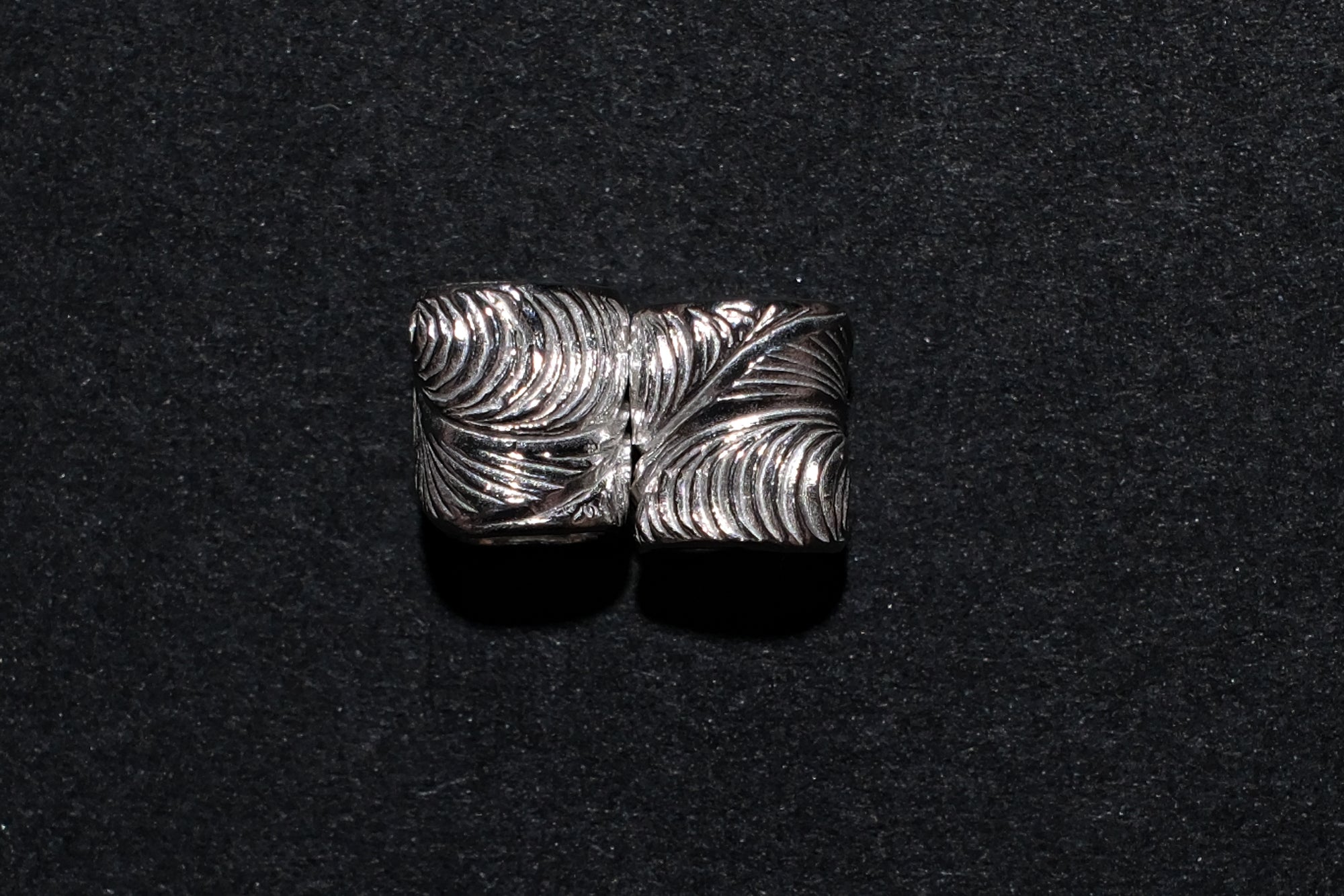 The One OCEAN "Waves" Silver Bead (Small)