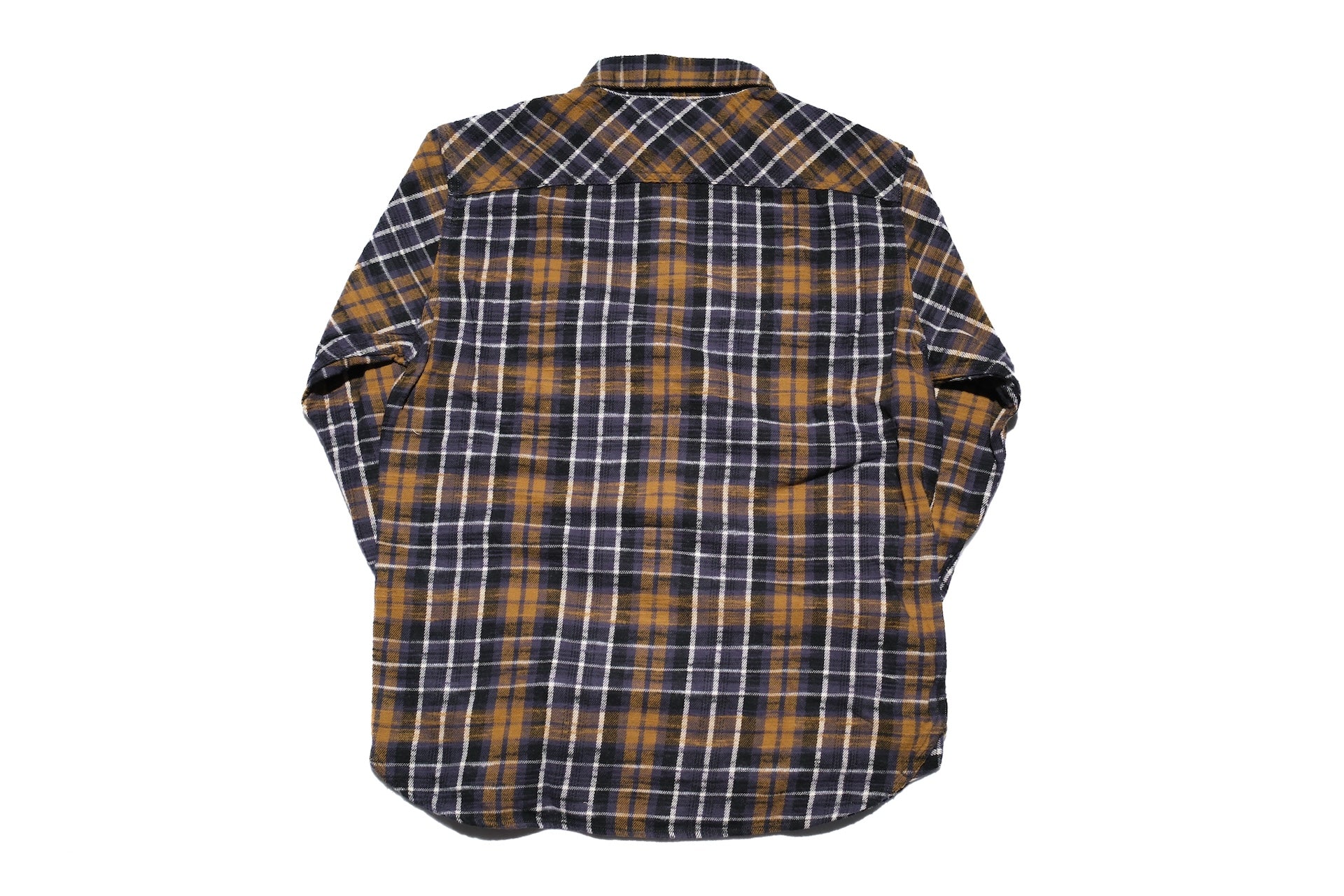 UES 8.8oz Slubby Selvage Flannel Workshirt (Royal Purple)