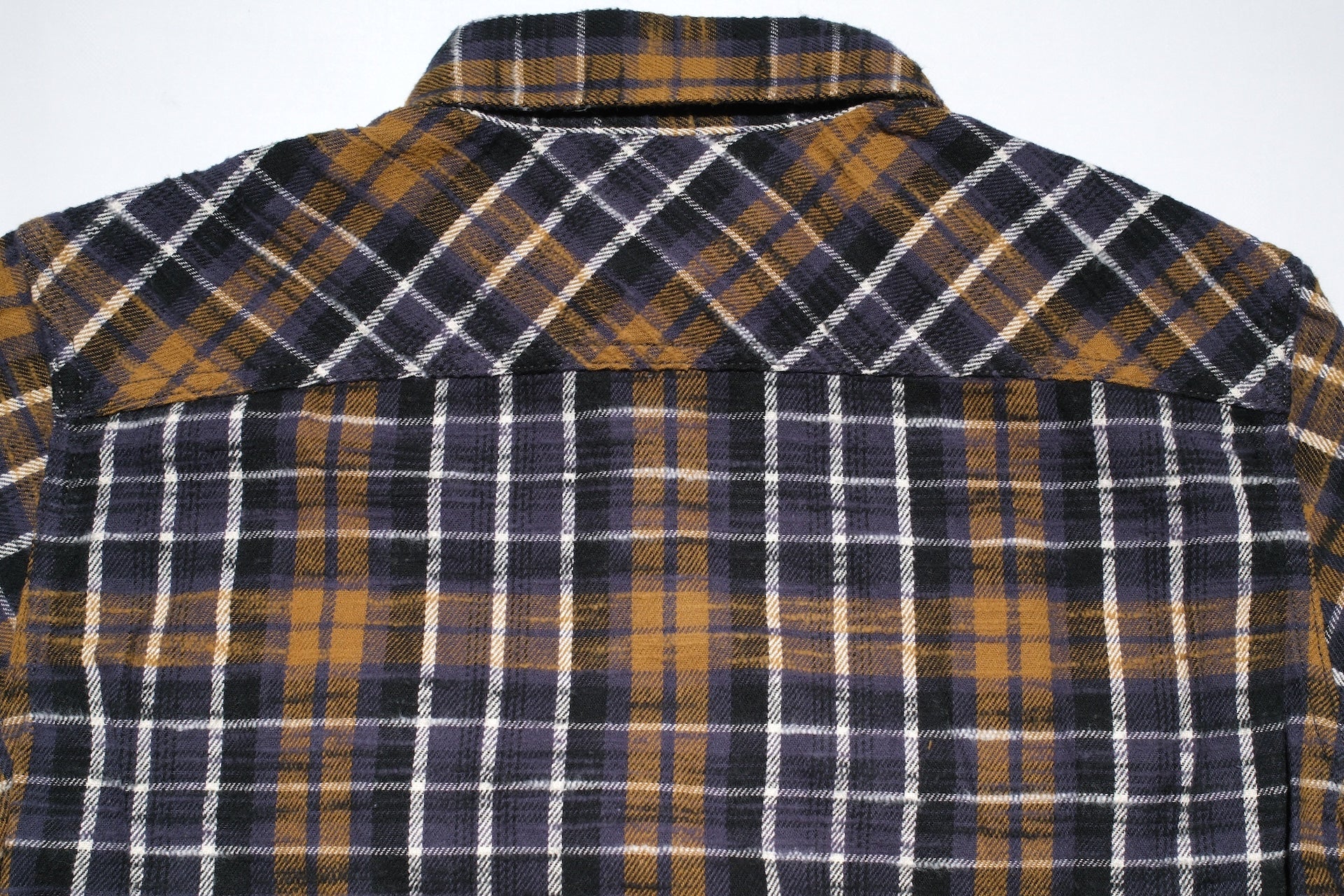 UES 8.8oz Slubby Selvage Flannel Workshirt (Royal Purple)