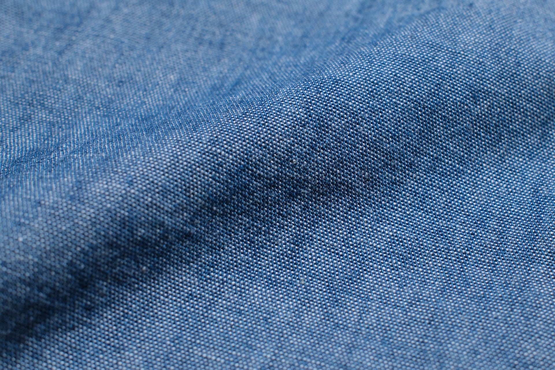 Momotaro 5oz Selvage Chambray Oxford Shirt (Indigo)