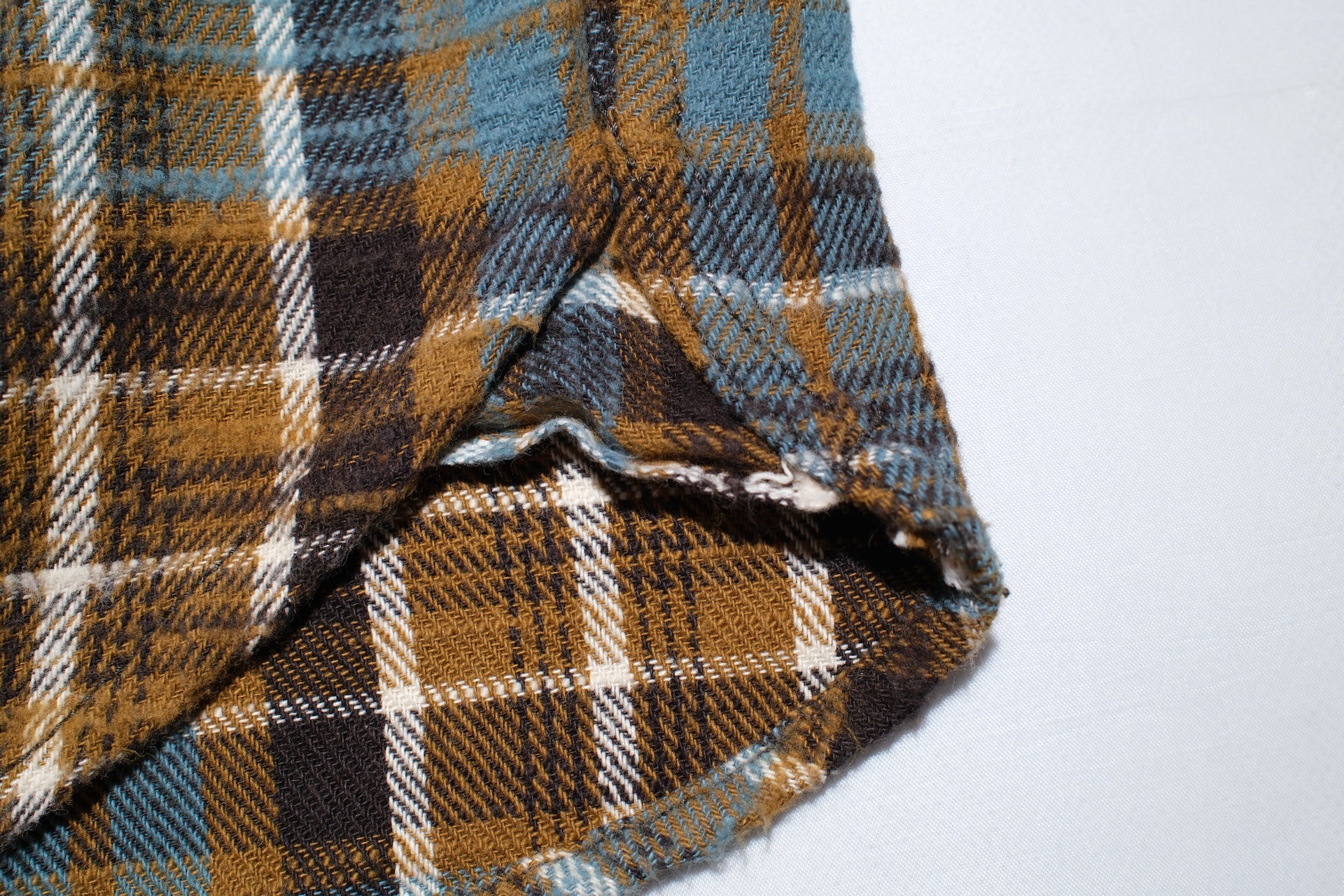 UES 8.8oz Slubby Selvage Flannel Workshirt (Mustard Yellow)