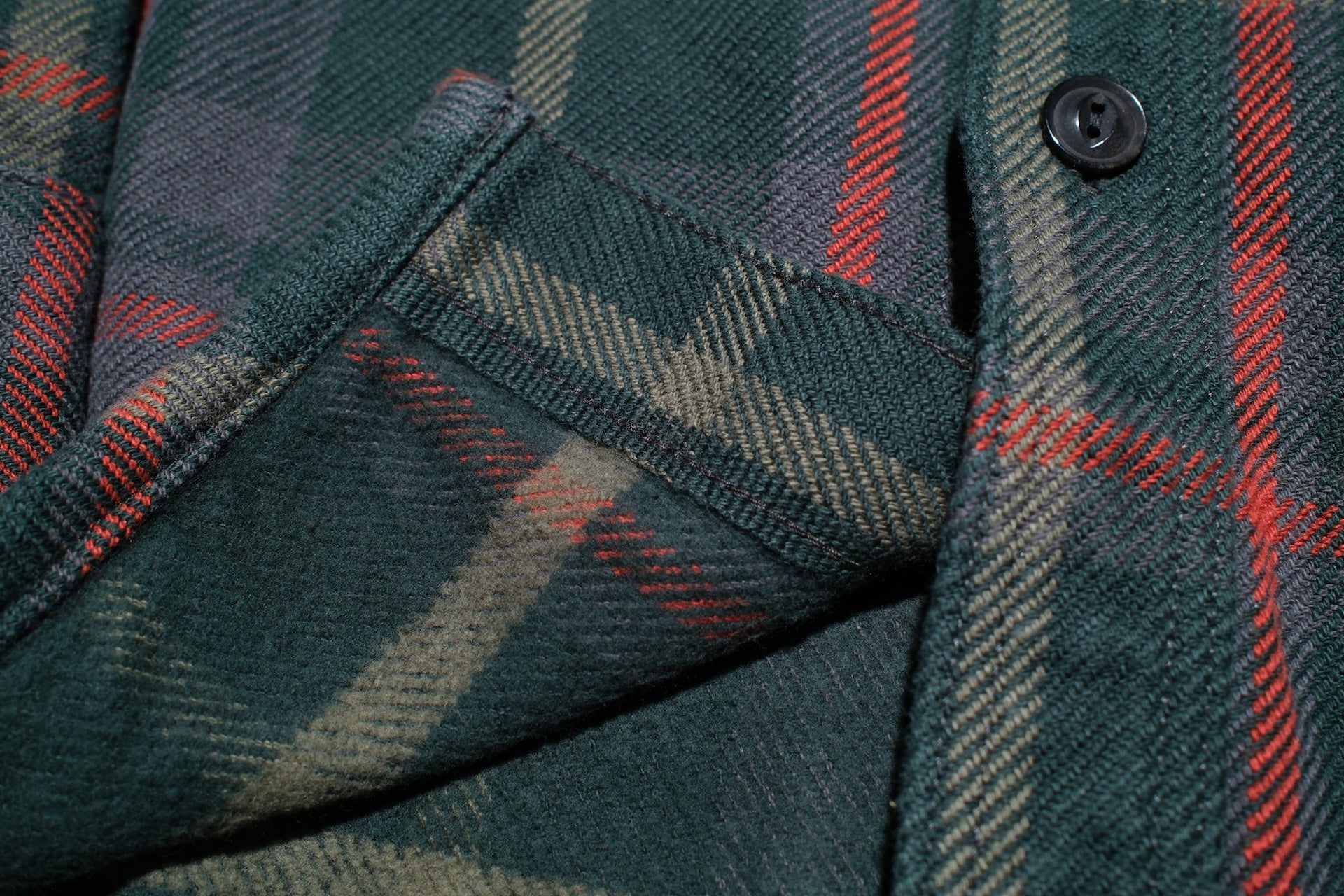 UES 15.5oz Ultra-Heavyweight Flannel Utility Workshirt (Sage Green)