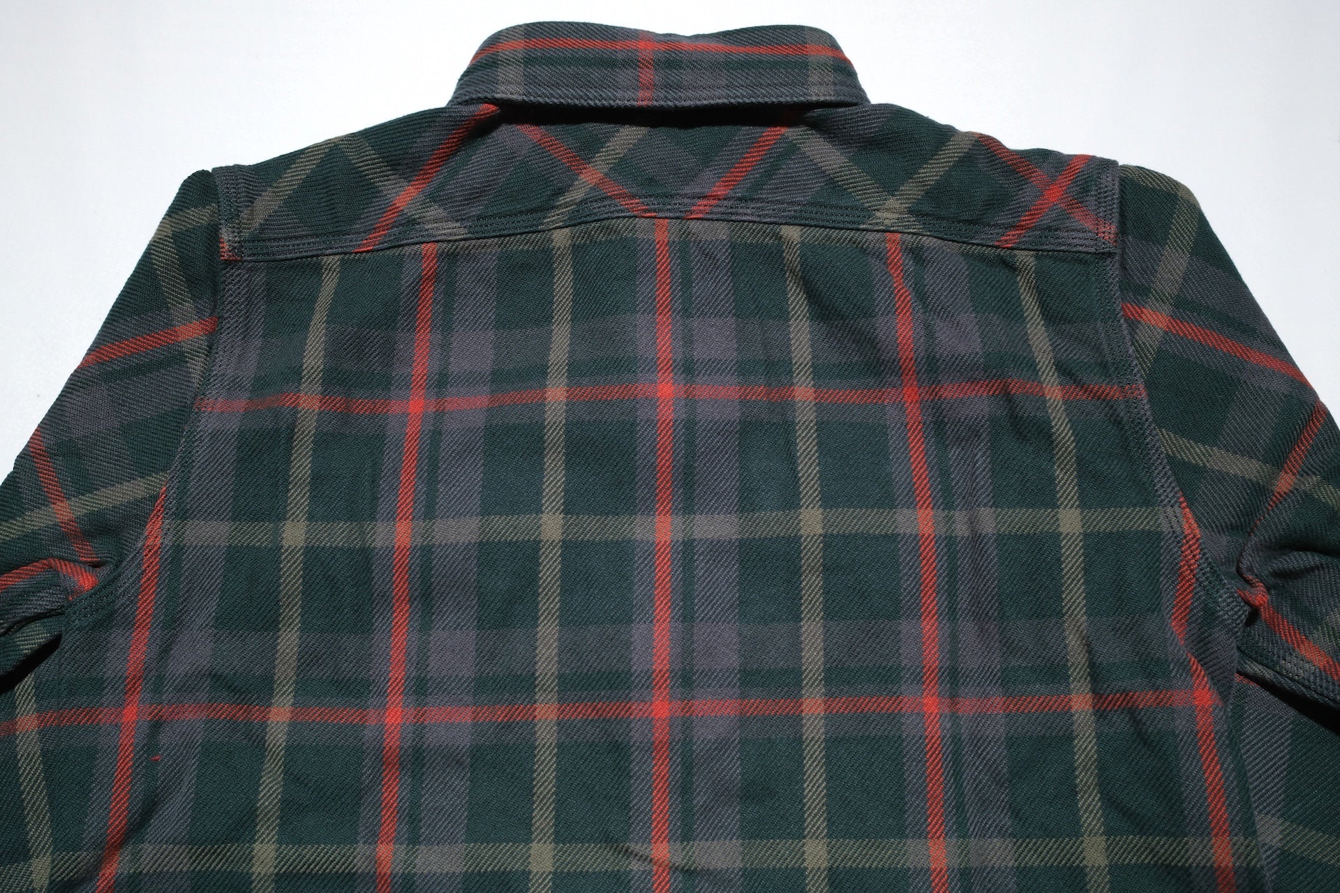 UES 15.5oz Ultra-Heavyweight Flannel Utility Workshirt (Sage Green)